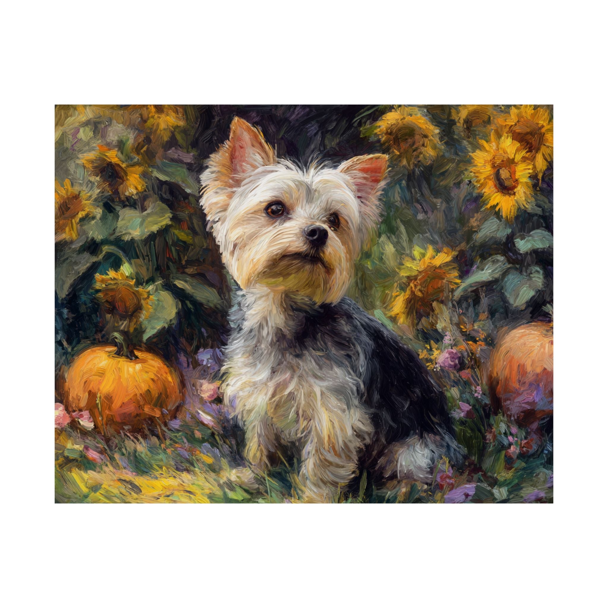 Yorkshire Terrier 3- Sunflower Season Collection