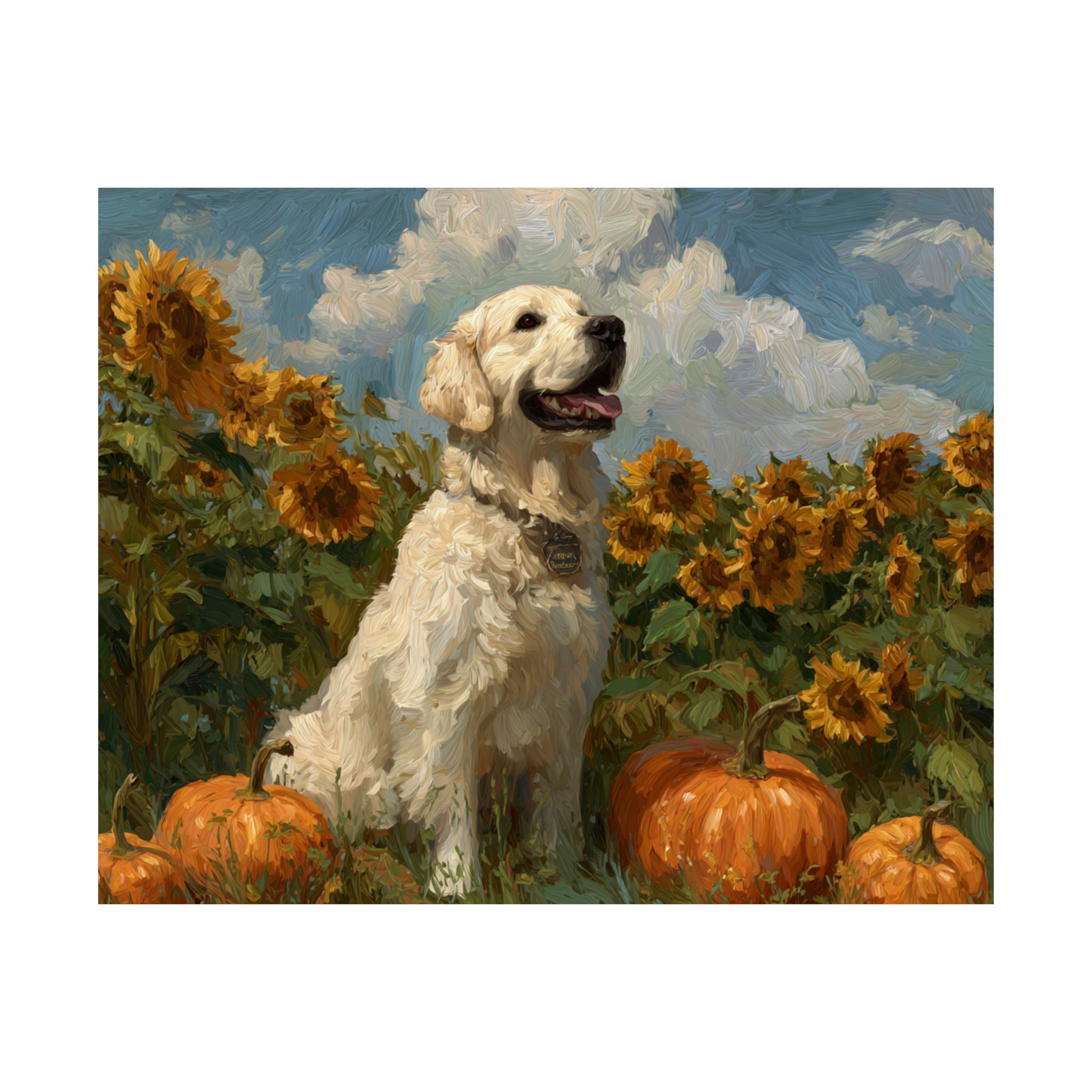 Golden Retriever 2- Sunflower Season Collection