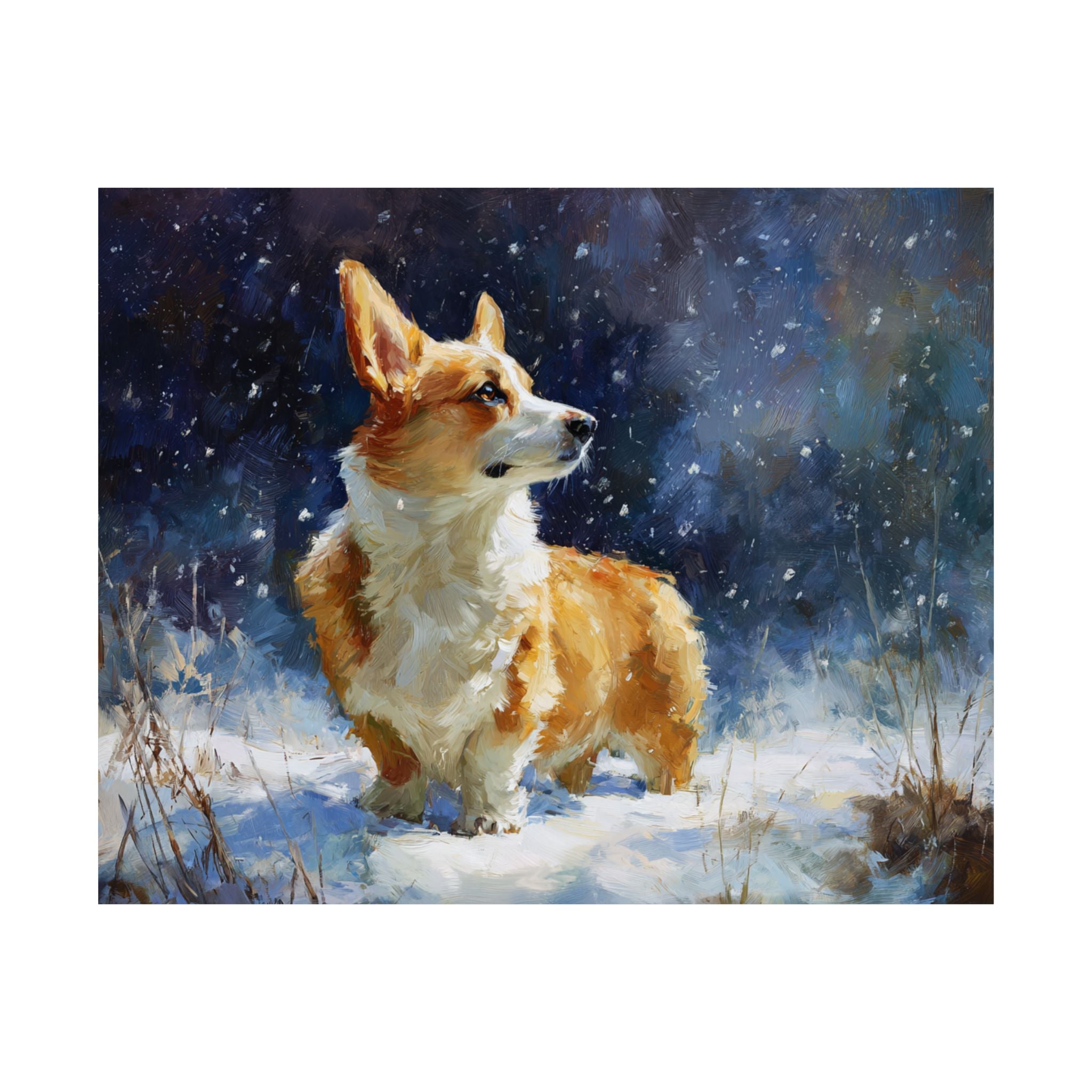 Welsh Corgi 10- Winter Whiskers Collection