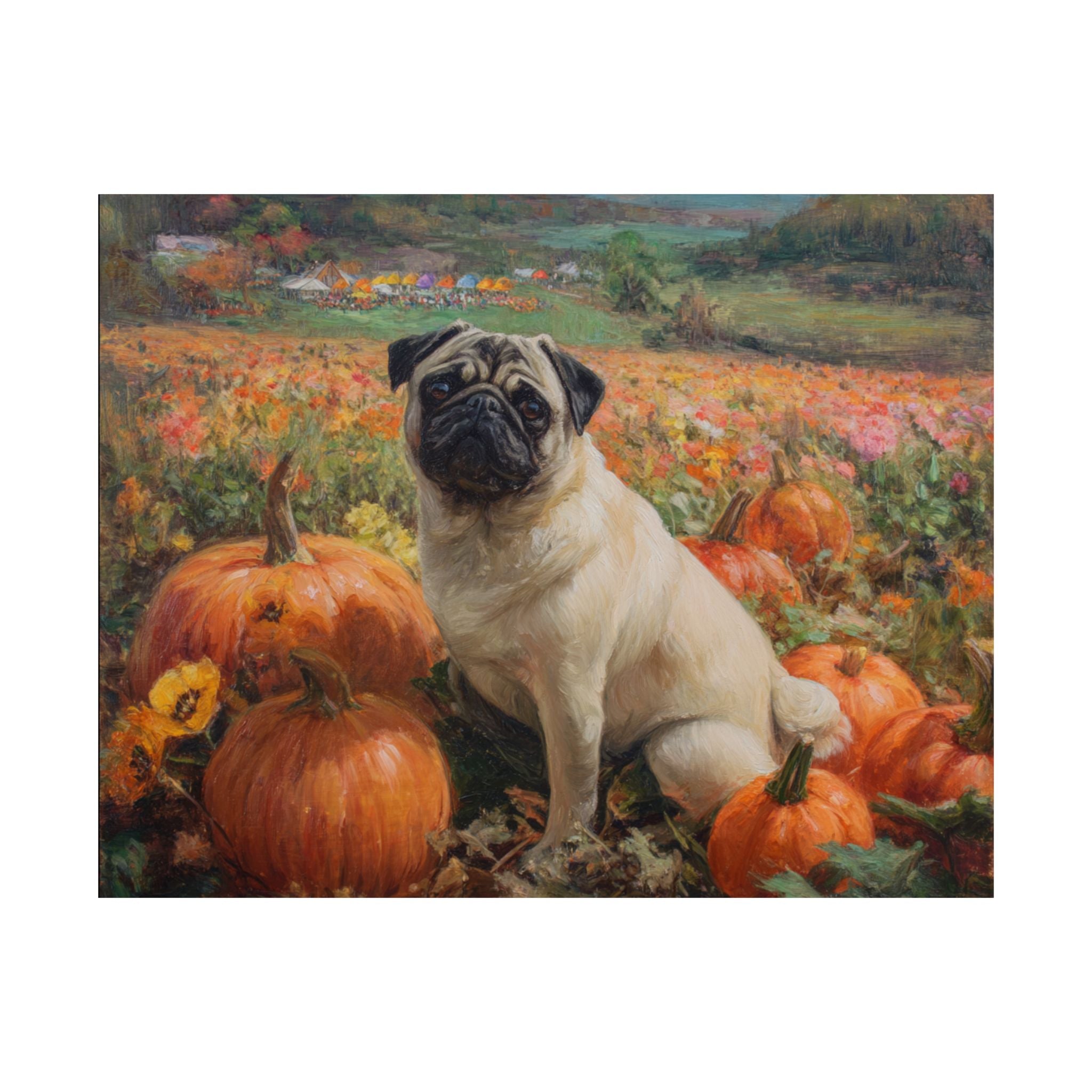 Pug 3- Pumpkin Patch Collection