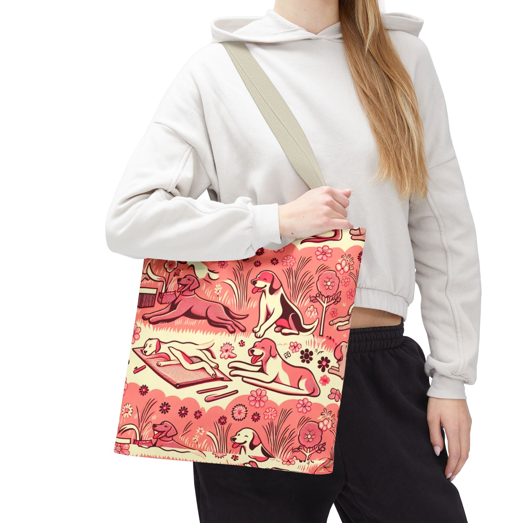 Retro Rosy Pup Bag