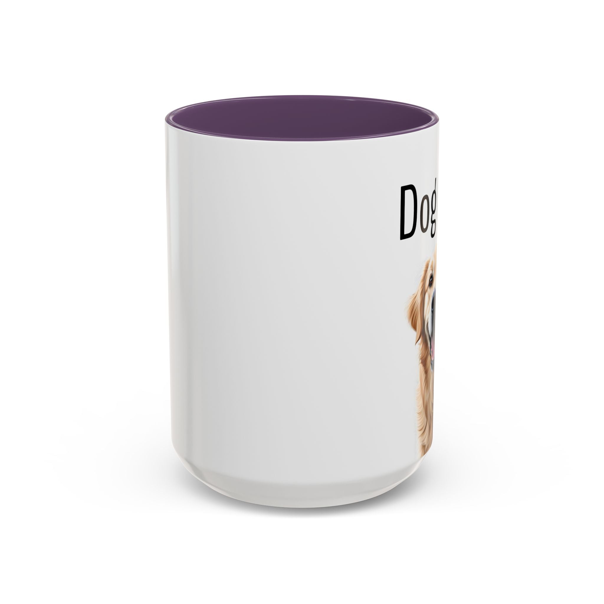 'Dog Mom' Golden Retriever Mug