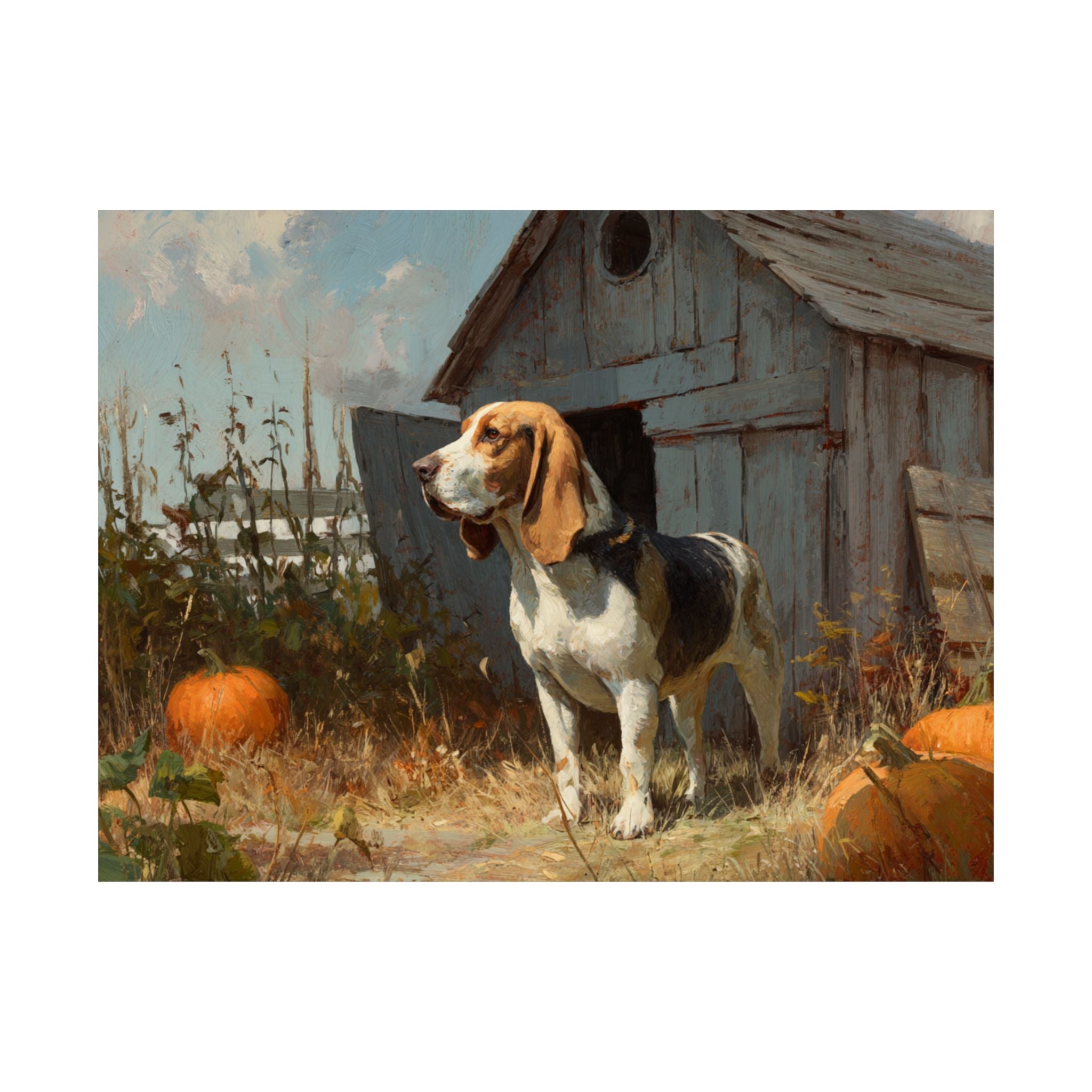 Hound Dog 2- Pumpkin Patch Collection