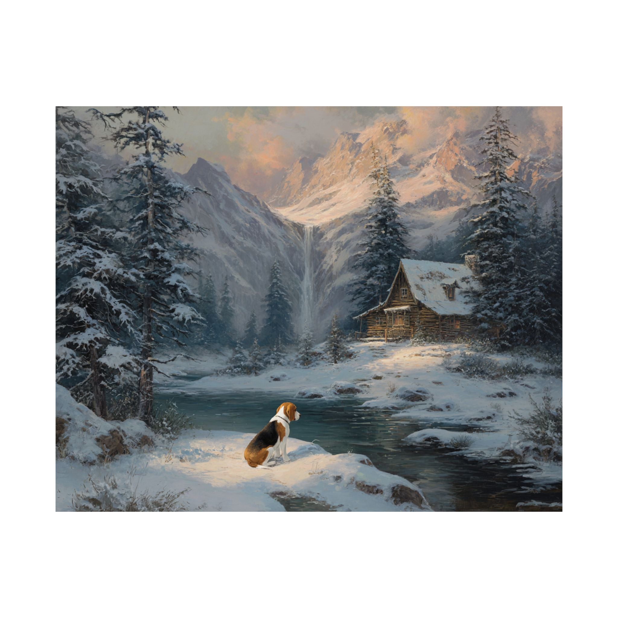 Beagle 1- Winter Whiskers Collection