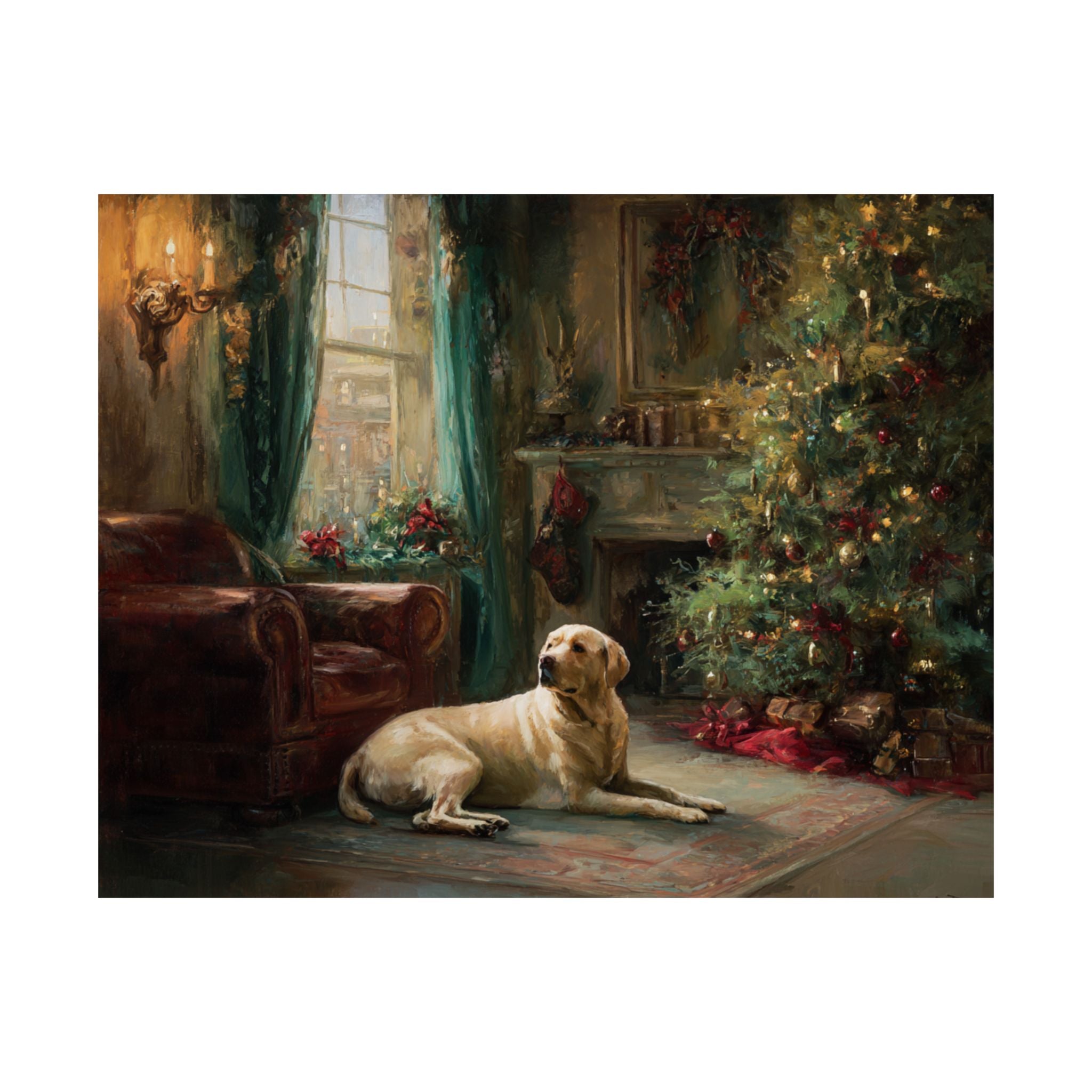 Labrador 5- Cozy Christmas Collection