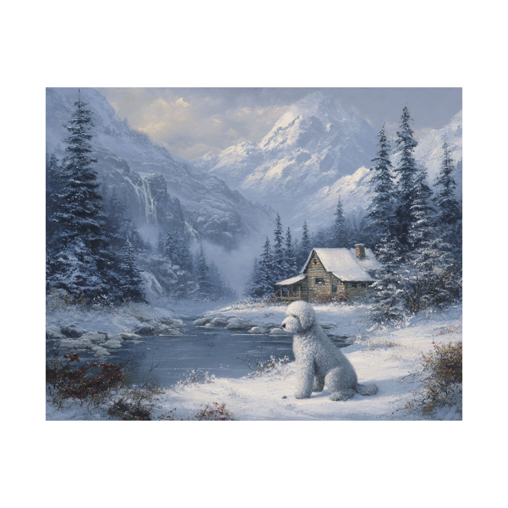 Poodle 6- Winter Whiskers Collection