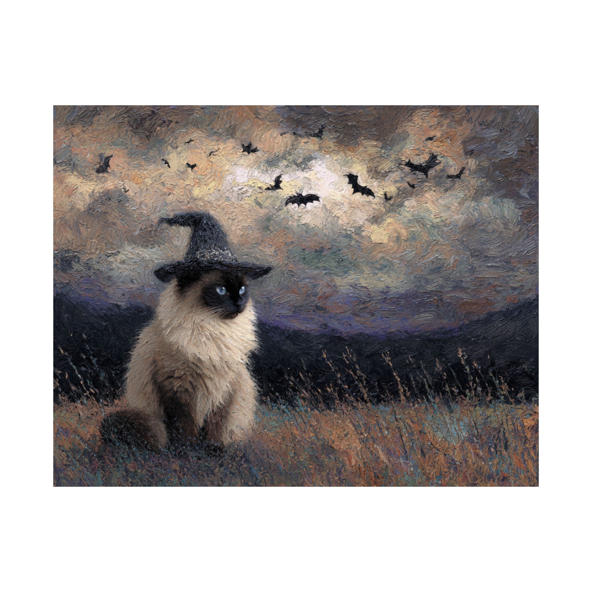 Siberian Cat 3- Witchy Whiskers Collection