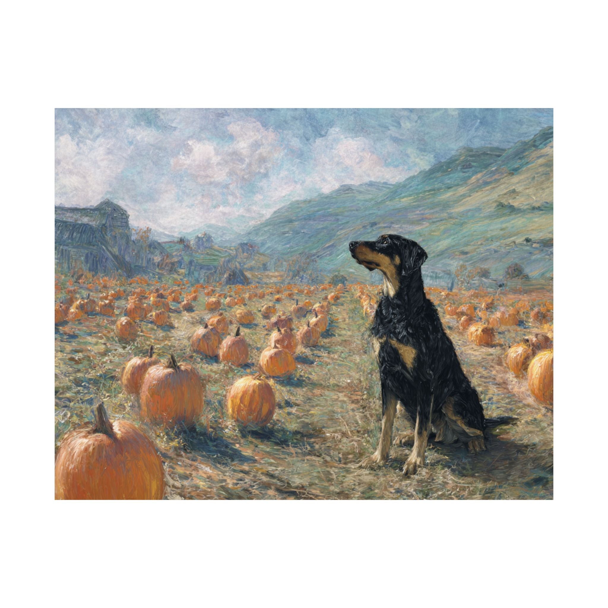 Hound Dog 4- Pumpkin Patch Collection