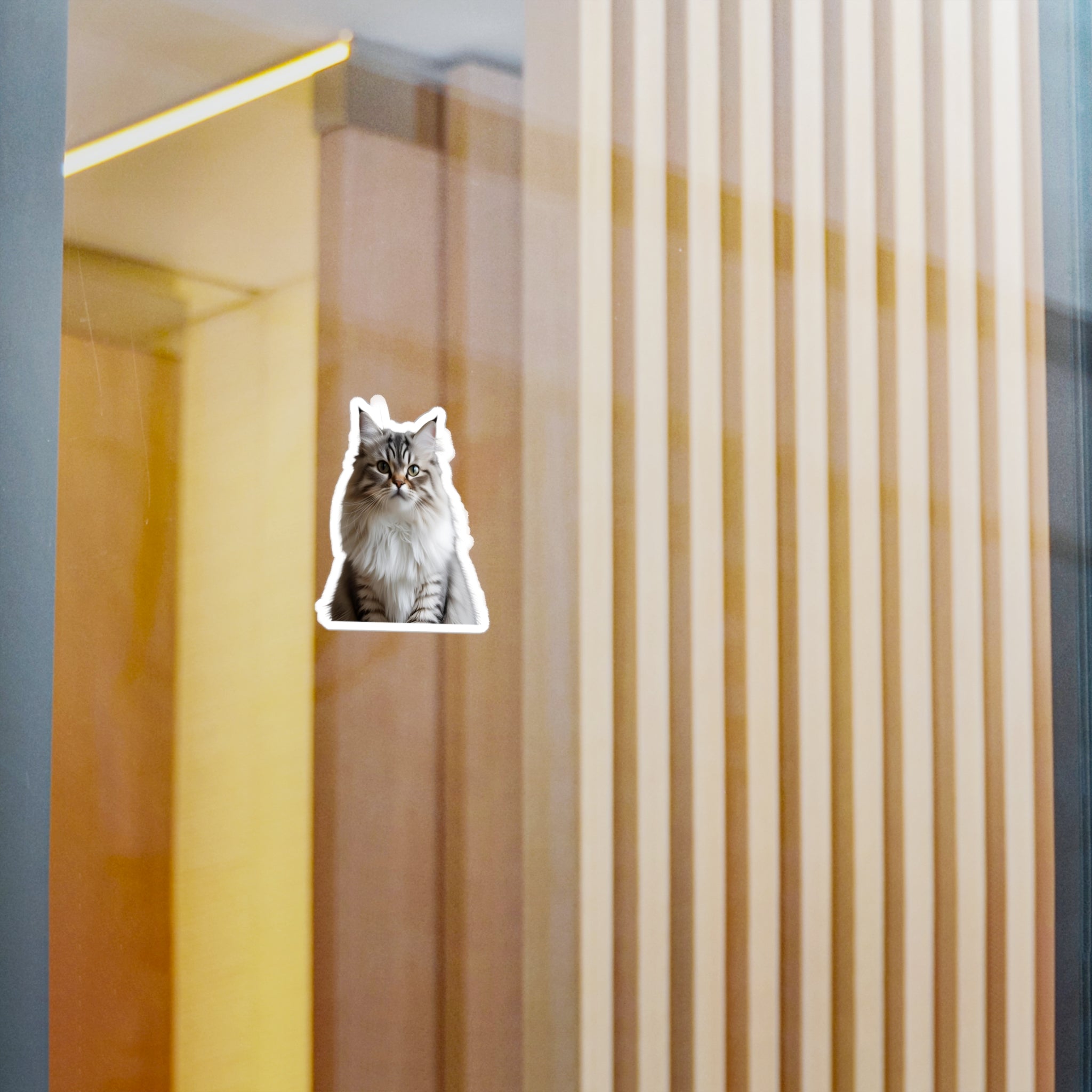 Siberian Cat Vinyl Decal