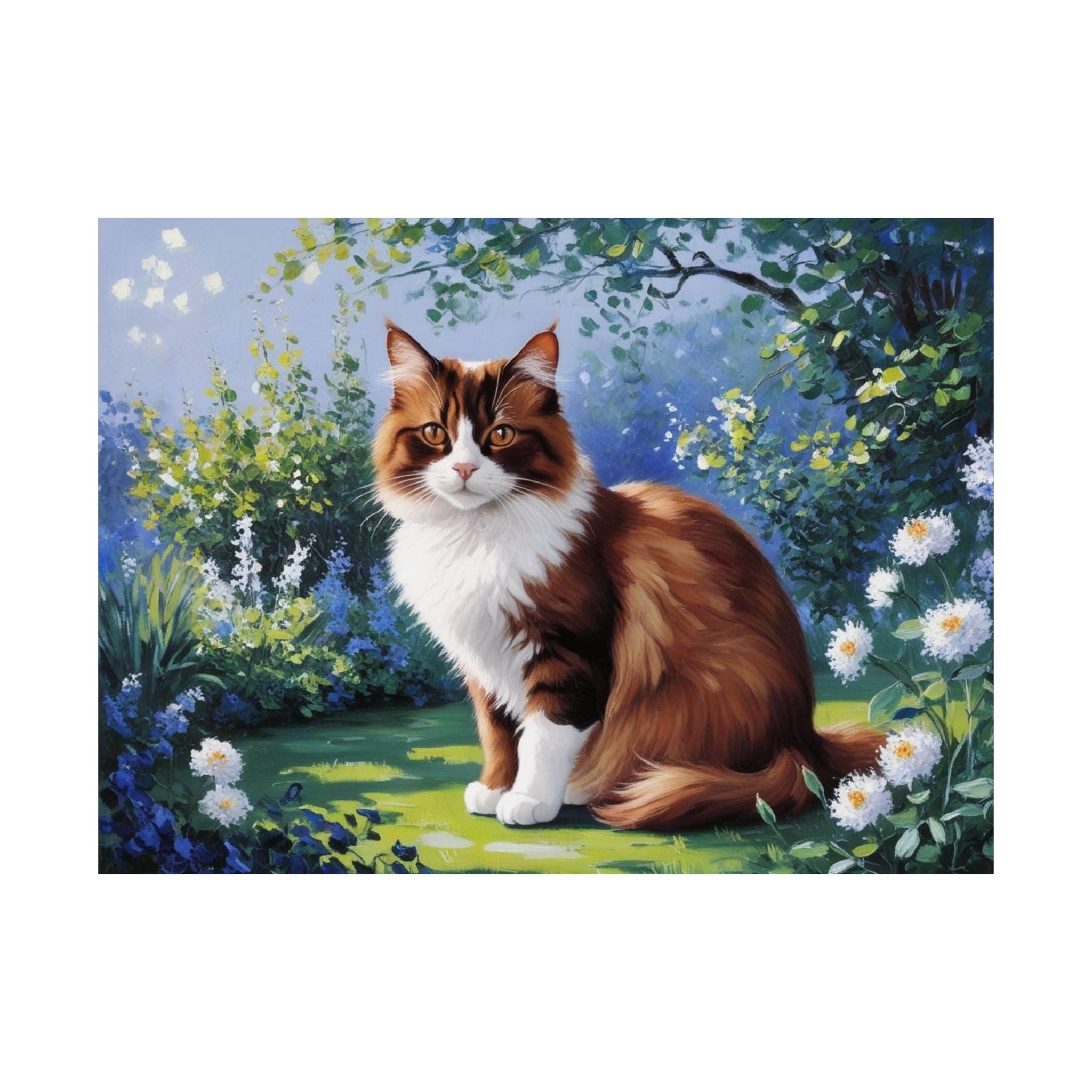 Burmese Cat- Garden Collection