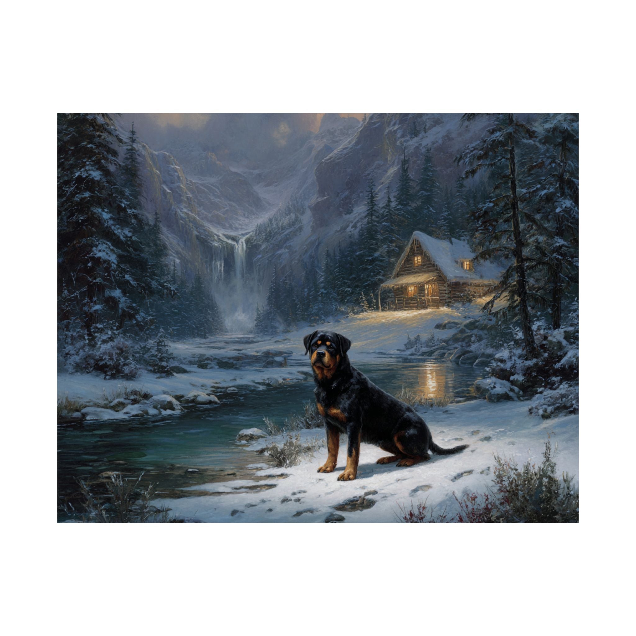 Rottweiler 6- Winter Whiskers Collection