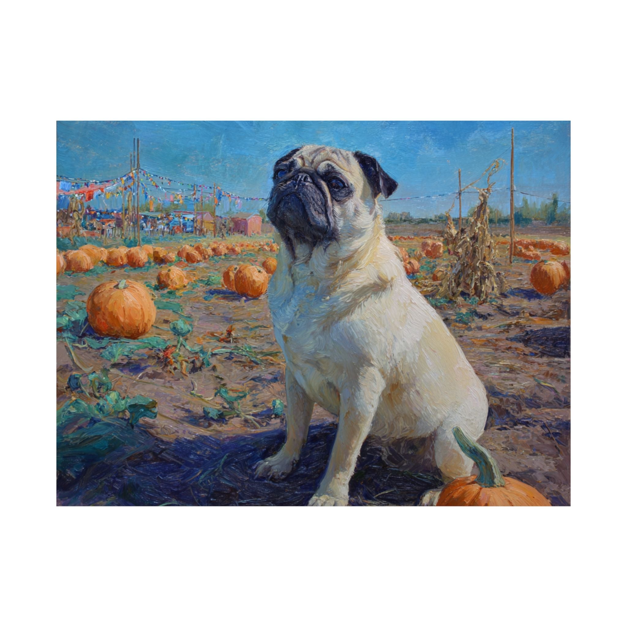 Pug 5- Pumpkin Patch Collection