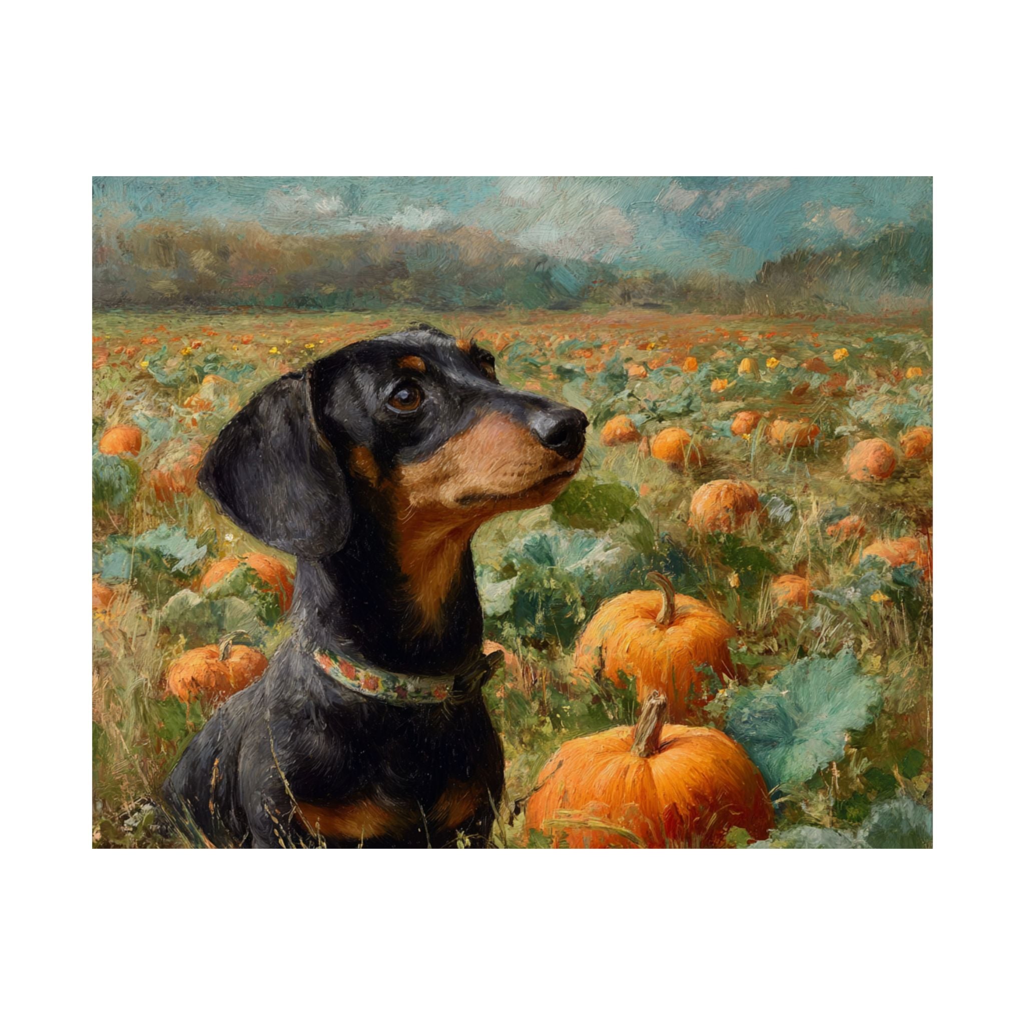 Dachshund 1- Pumpkin Patch Collection