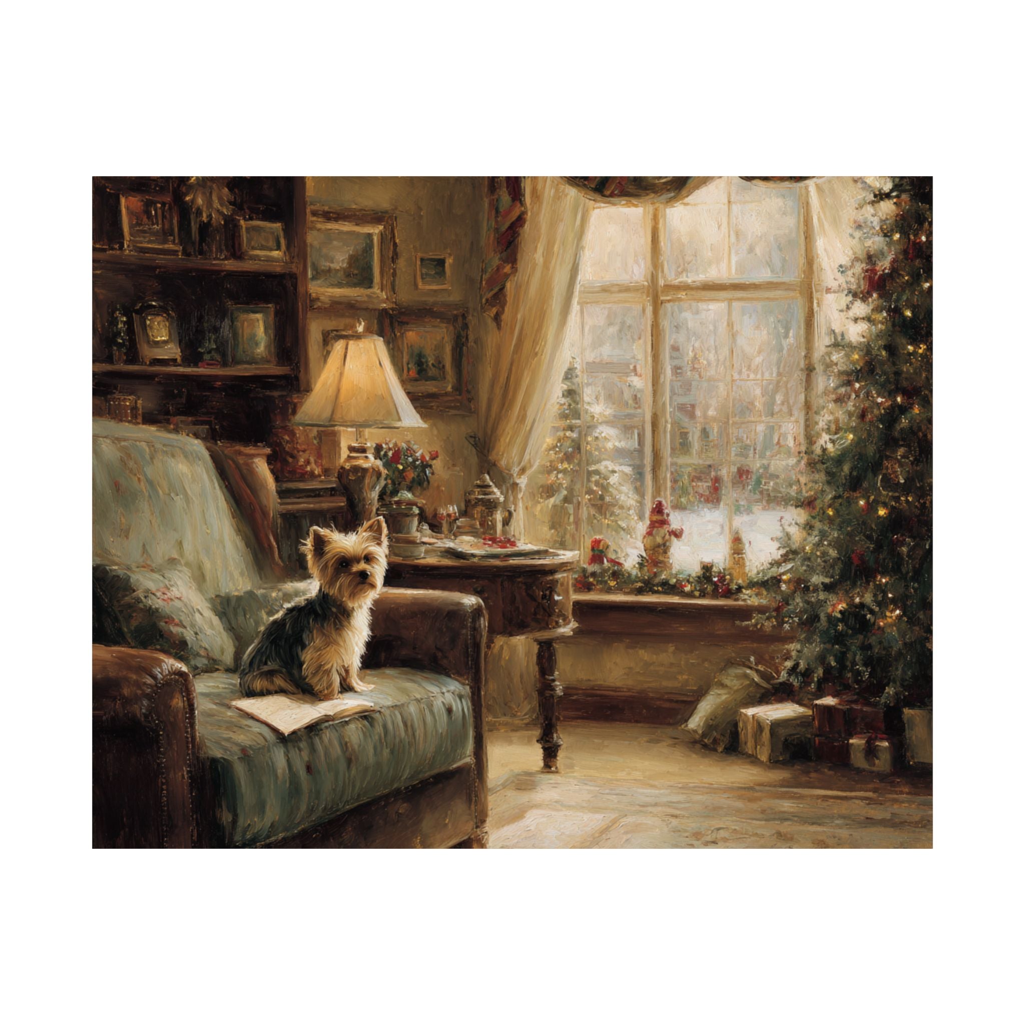 Yorkshire Terrier 2- Cozy Christmas Collection