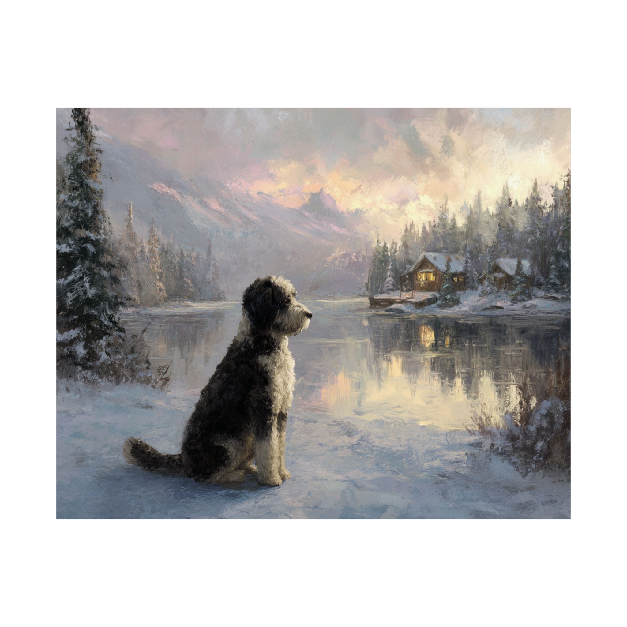 Aussiedoodle 2- Winter Whiskers Collection