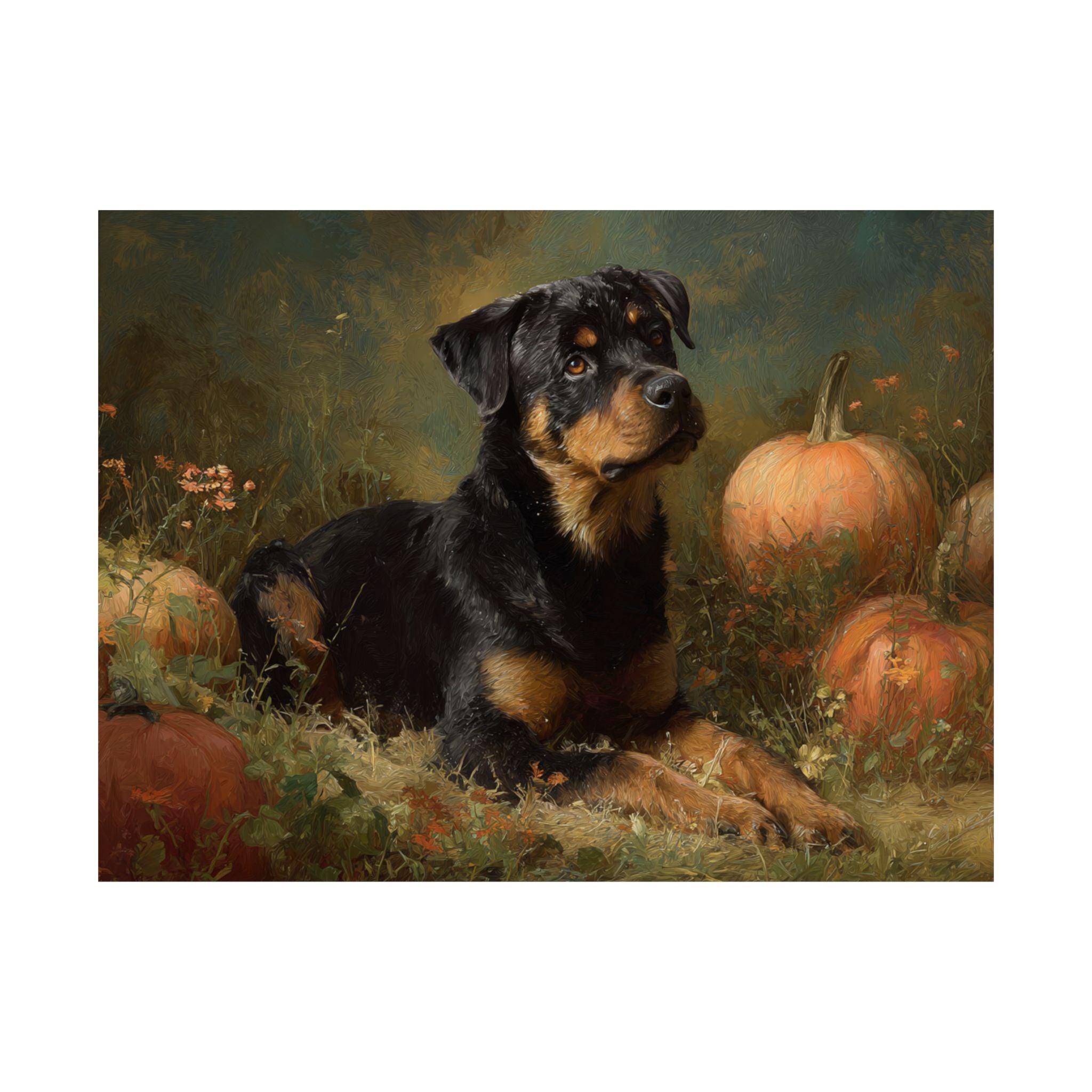 Rottweiler 3- Pumpkin Patch Collection