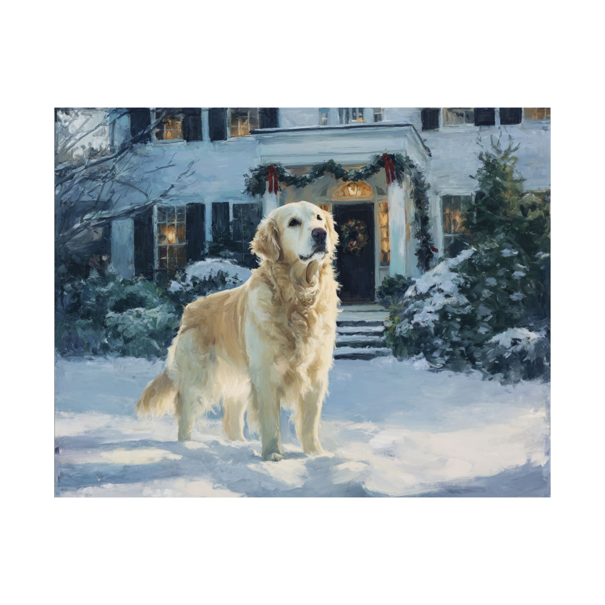 Golden Retriever 7- Home for the Holidays Collection
