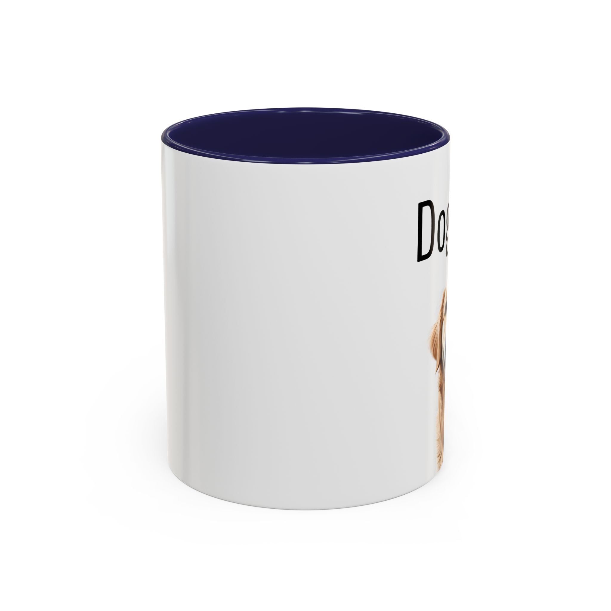 'Dog Mom' Golden Retriever Mug