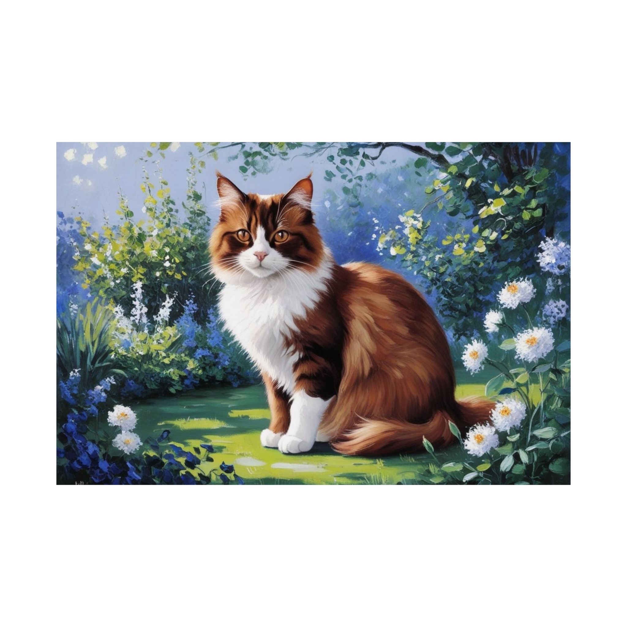 Burmese Cat- Garden Collection