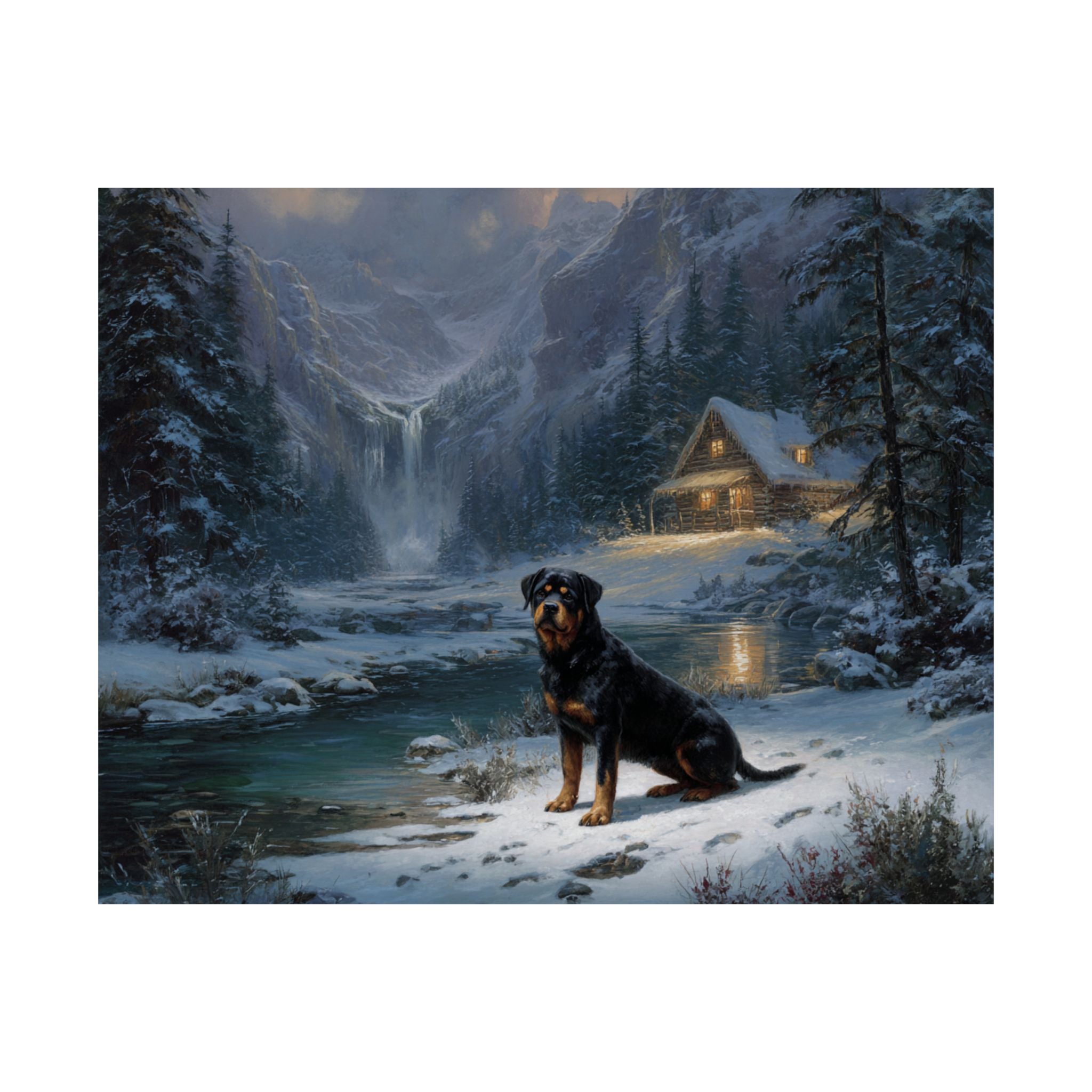 Rottweiler 6- Winter Whiskers Collection