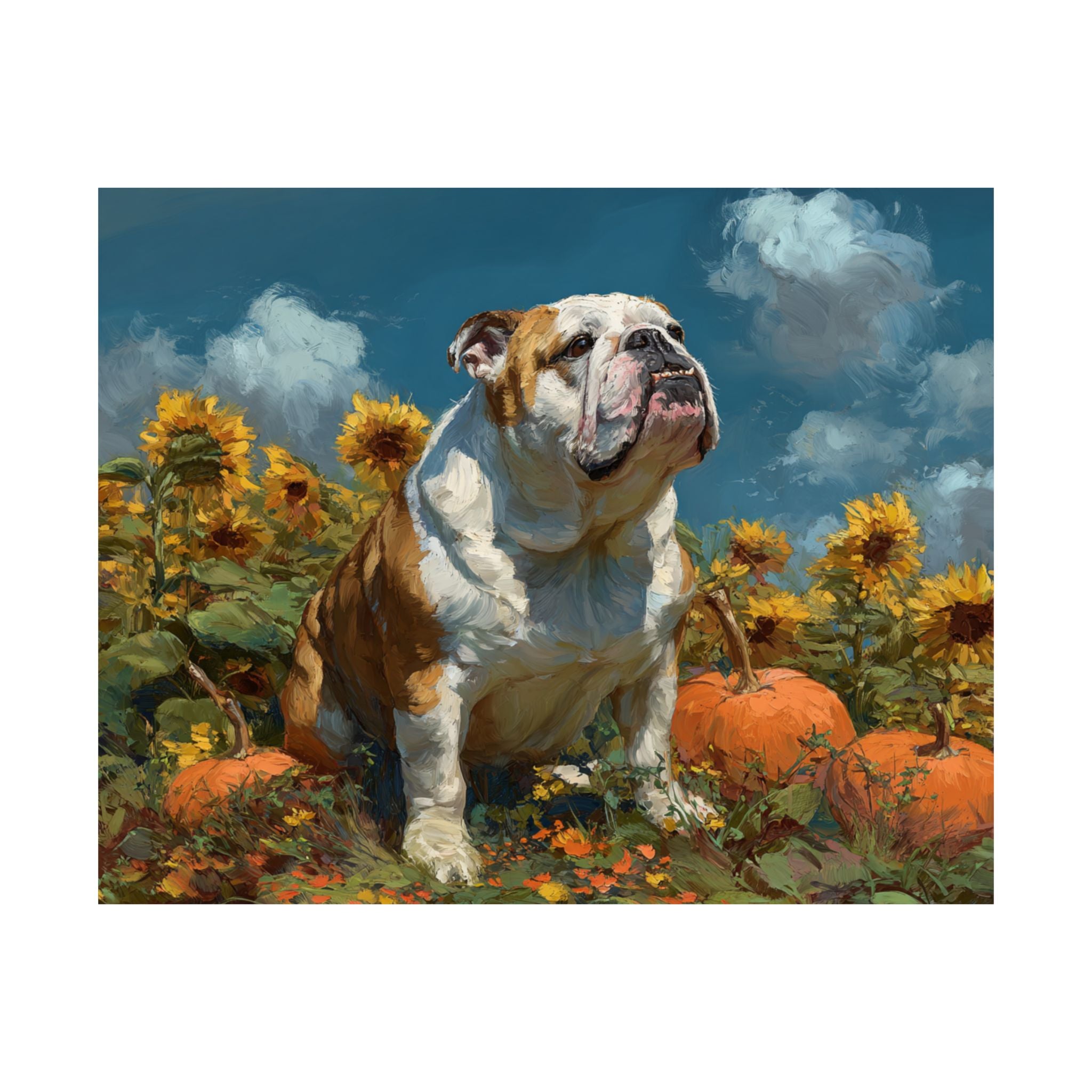 Bulldog 1- Sunflower Season Collection