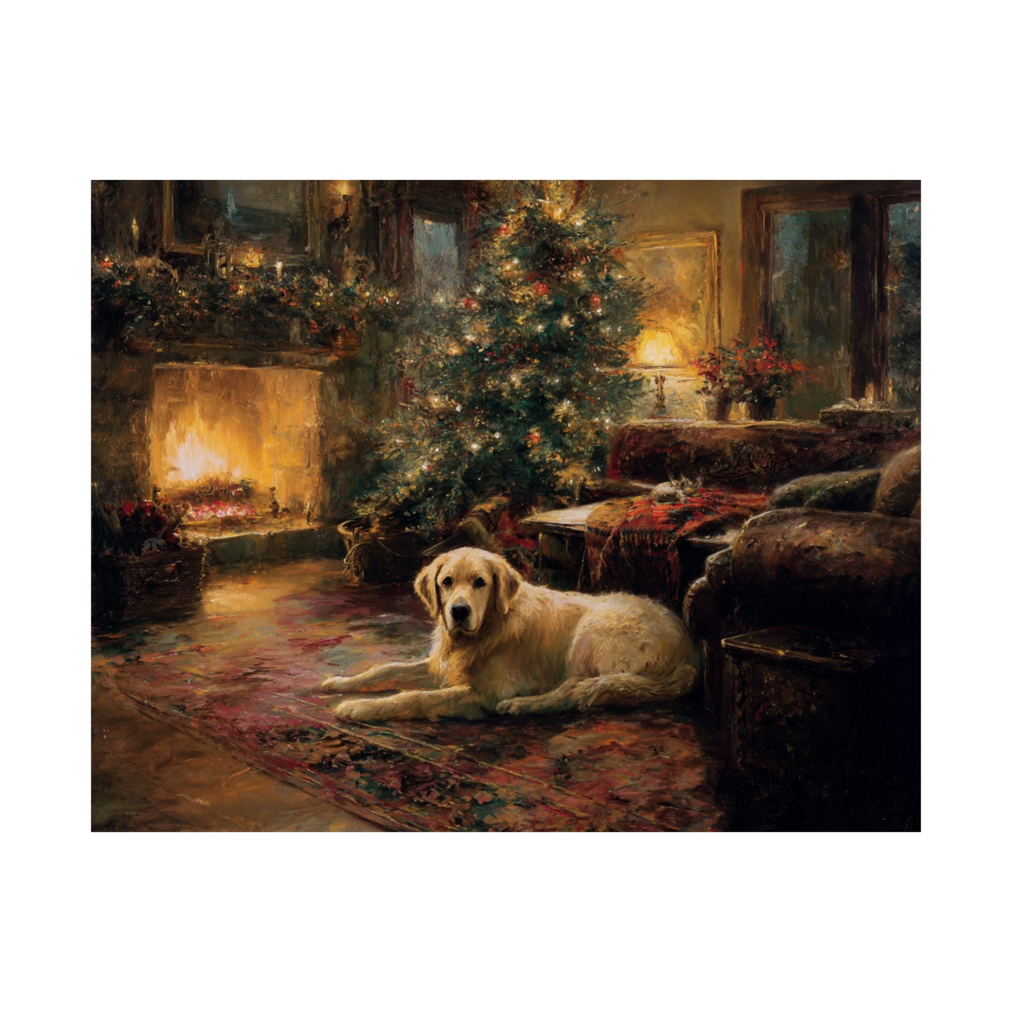 Golden Retriever 6- Cozy Christmas Collection
