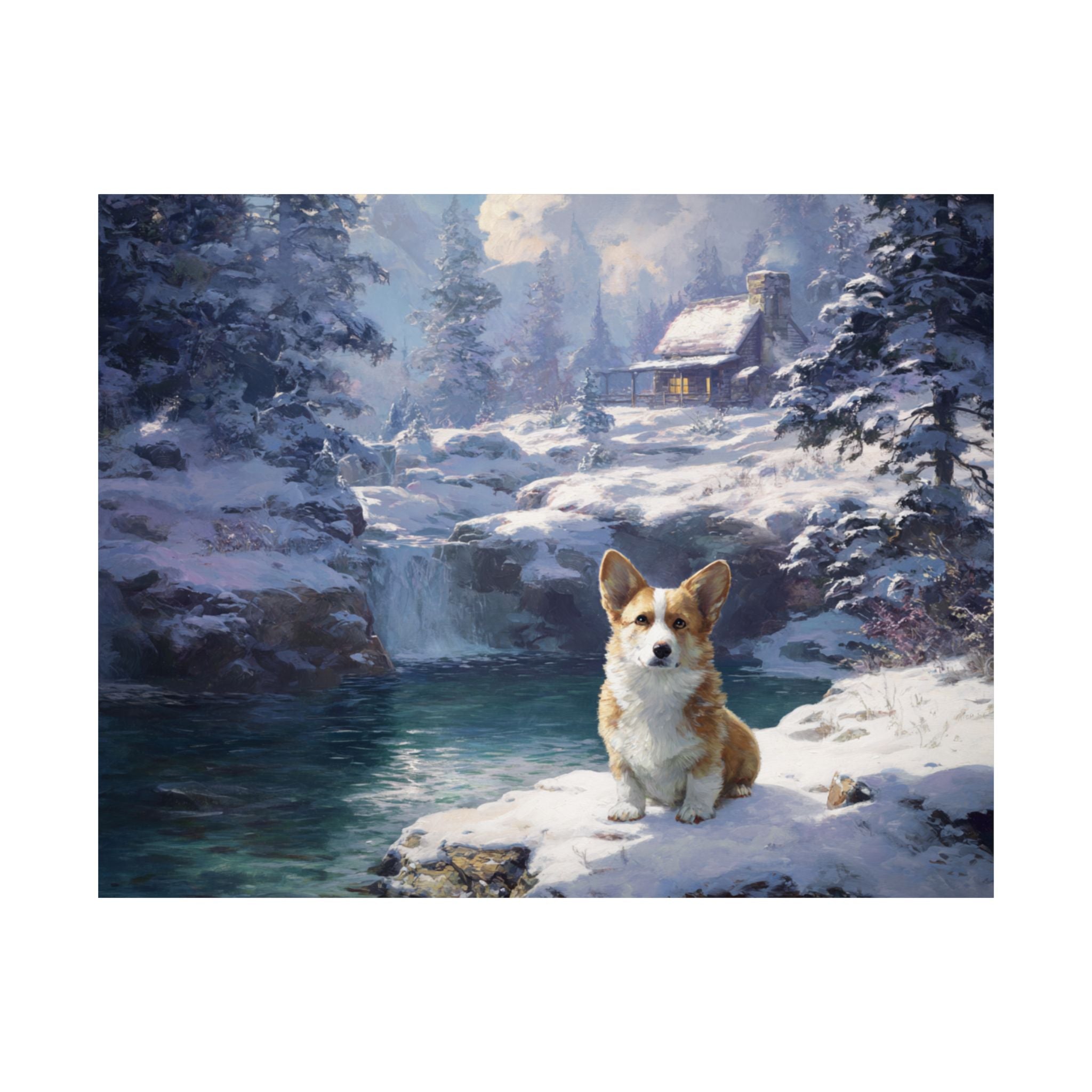 Welsh Corgi 4- Winter Whiskers Collection