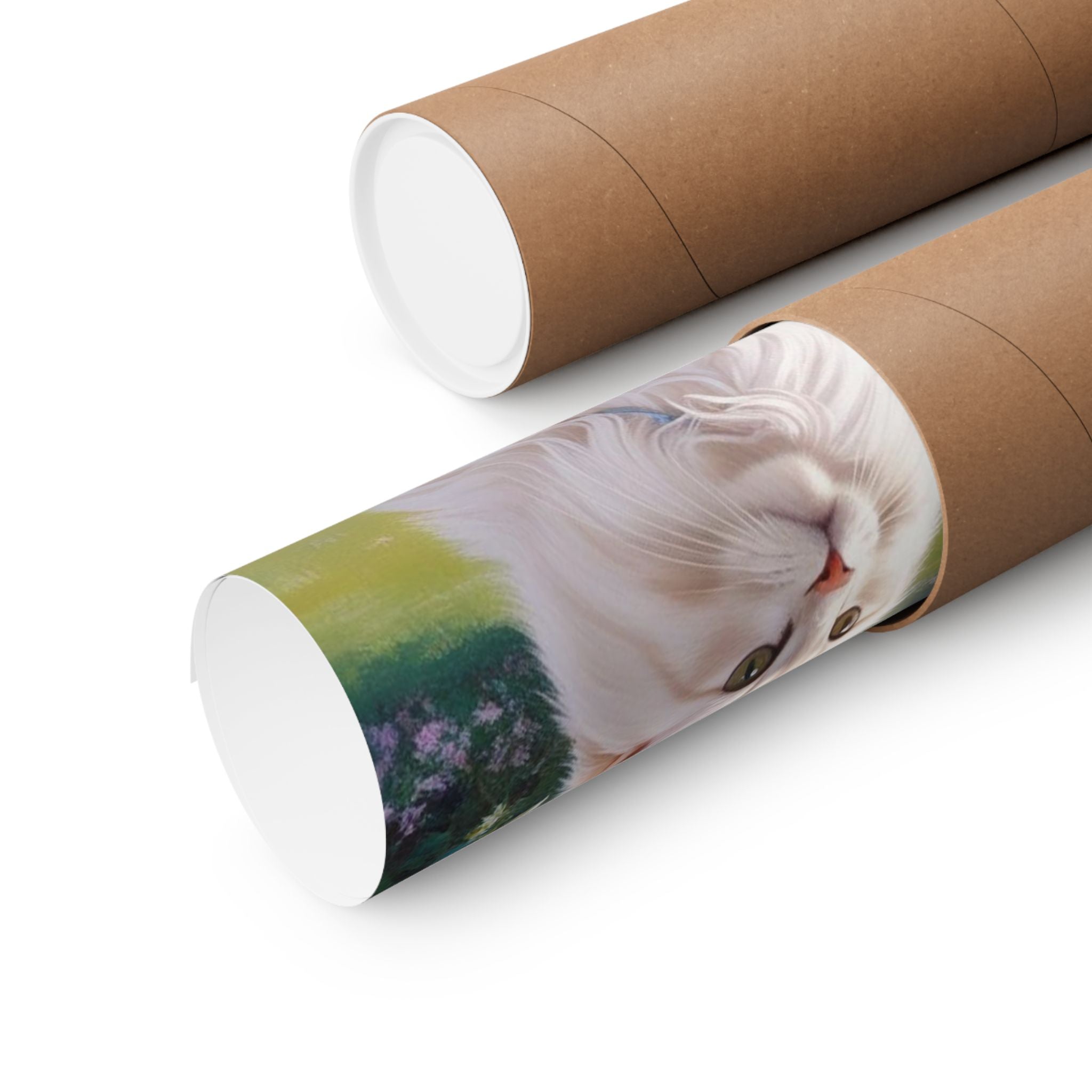 Turkish Angora Cat- Garden Collection