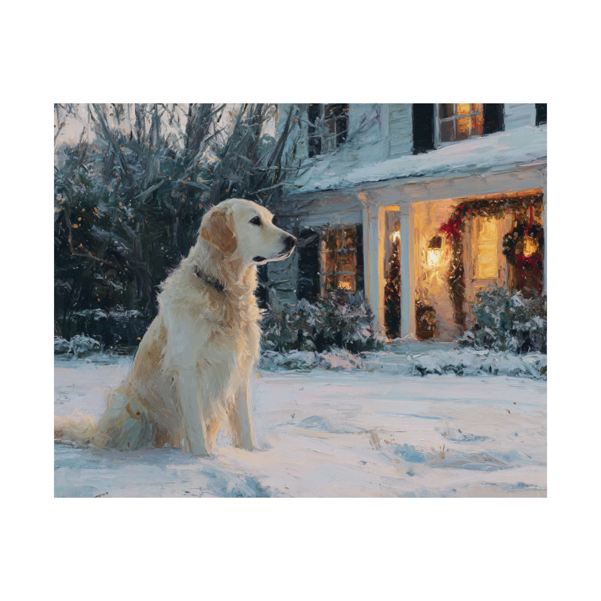 Golden Retriever 9- Home for the Holidays Collection
