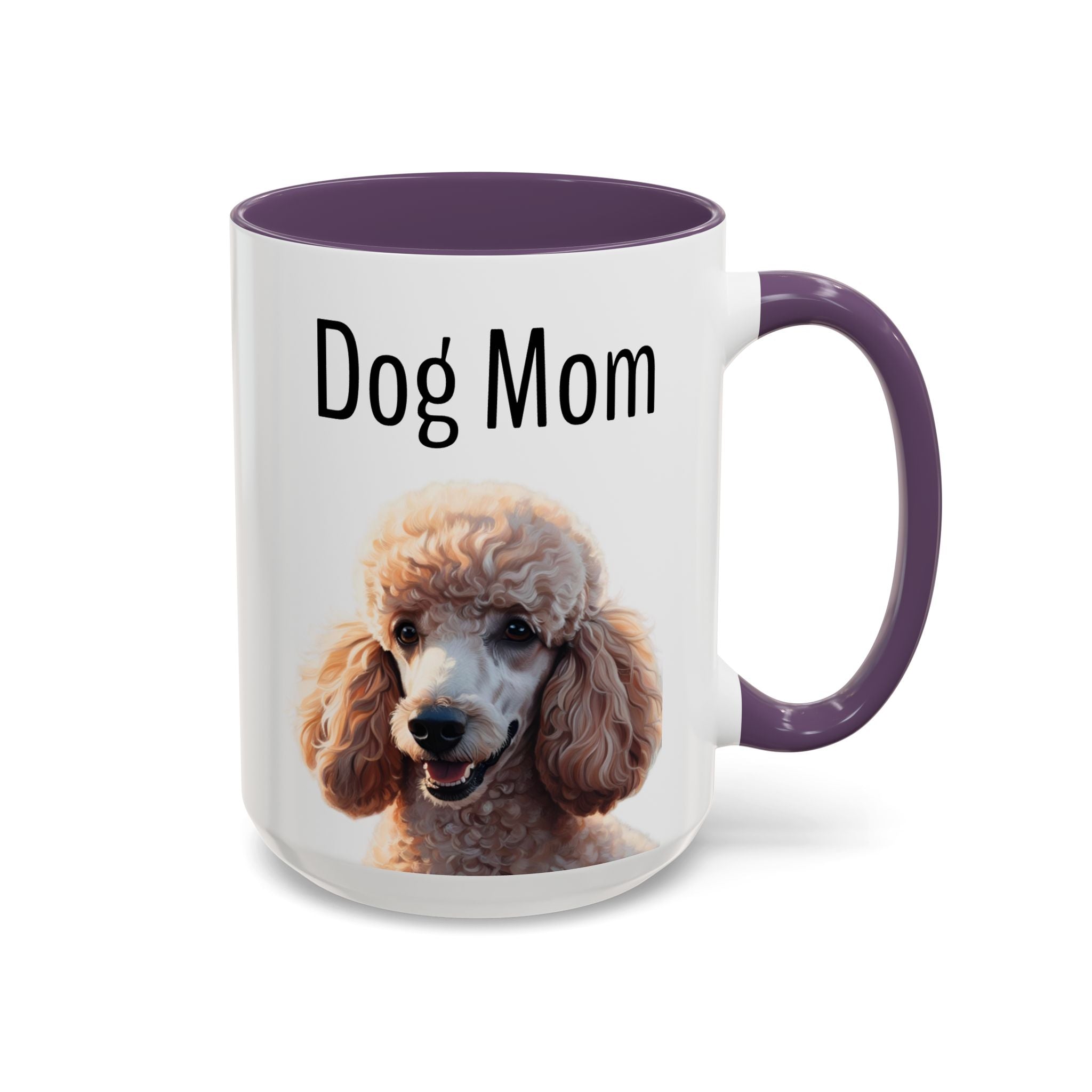 'Dog Mom' Poodle Mug