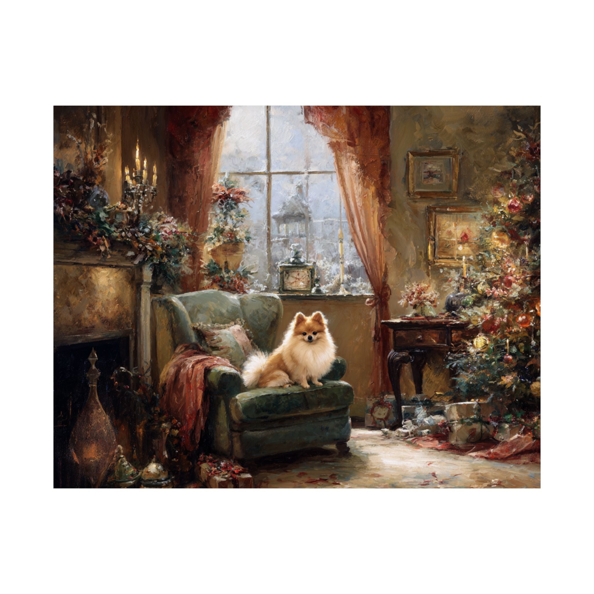 Pomeranian 2- Cozy Christmas Collection