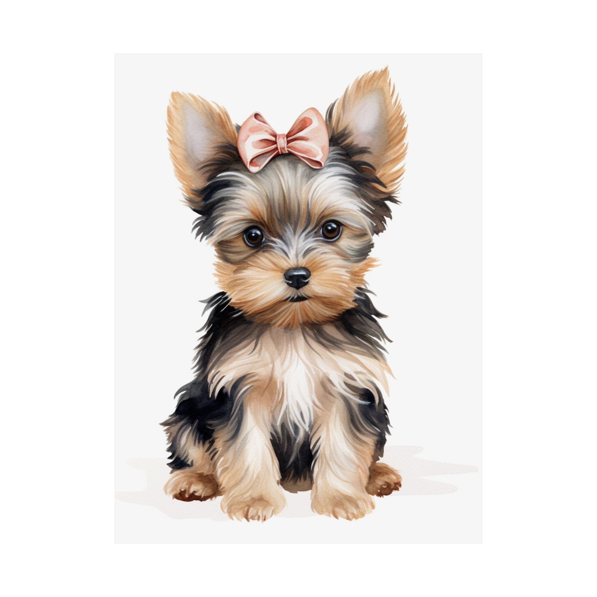Yorkshire Terrier 4- Bow Collection