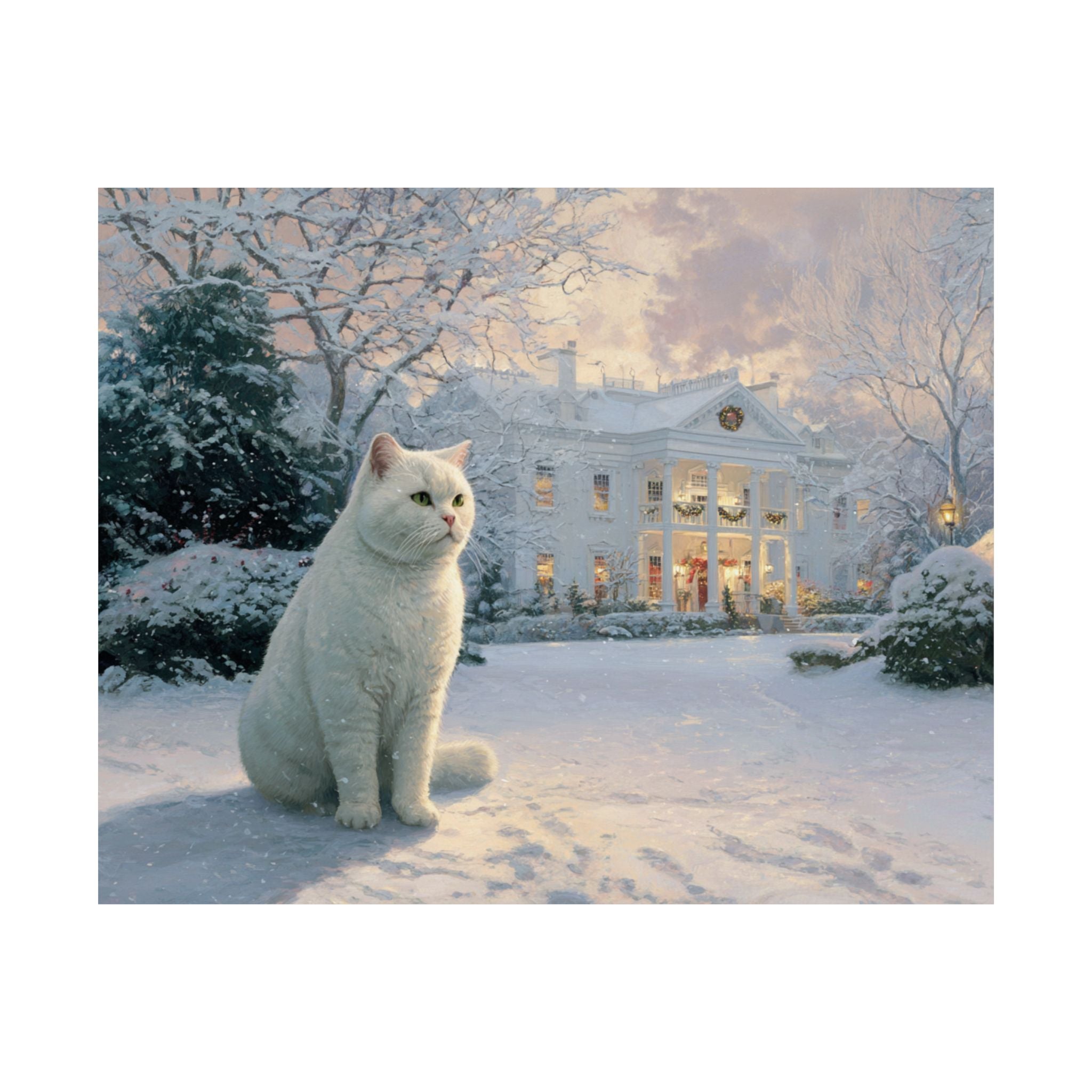 British Short Hair Cat 3- Home for the Holidays Collection