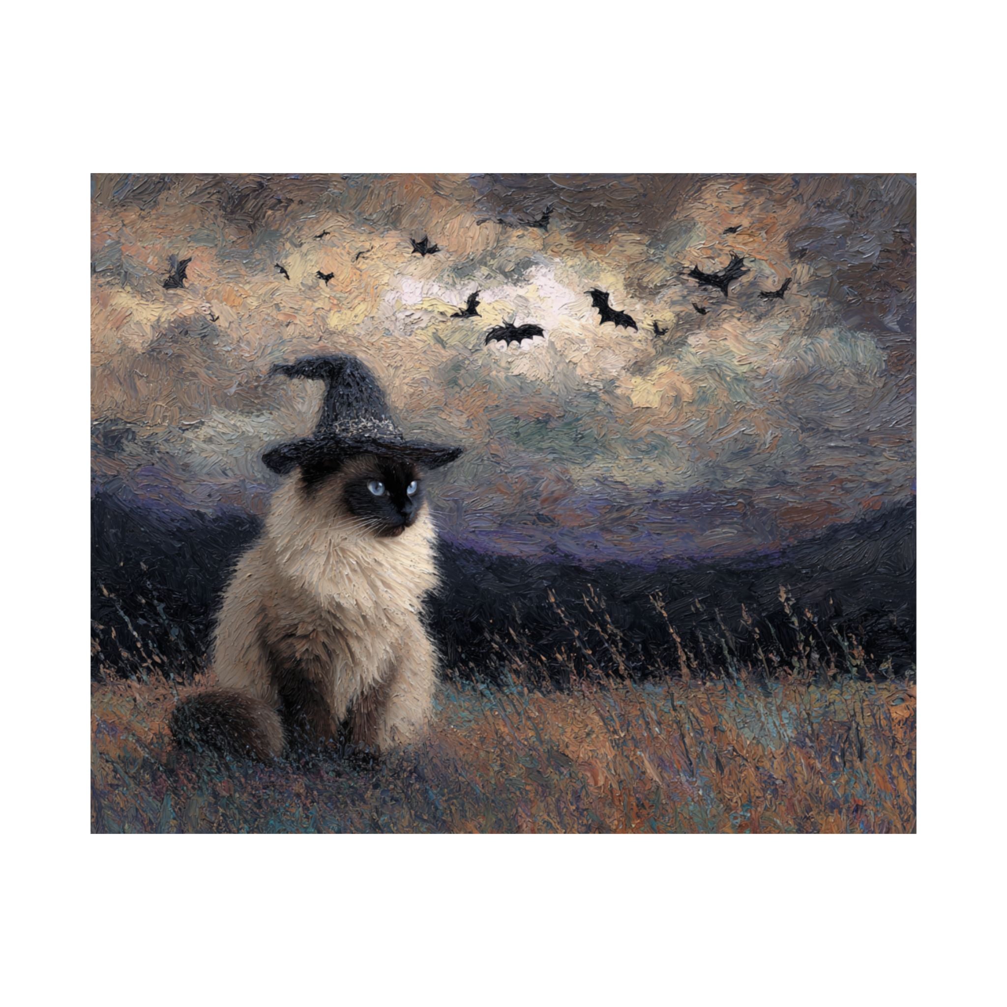 Siberian Cat 3- Witchy Whiskers Collection