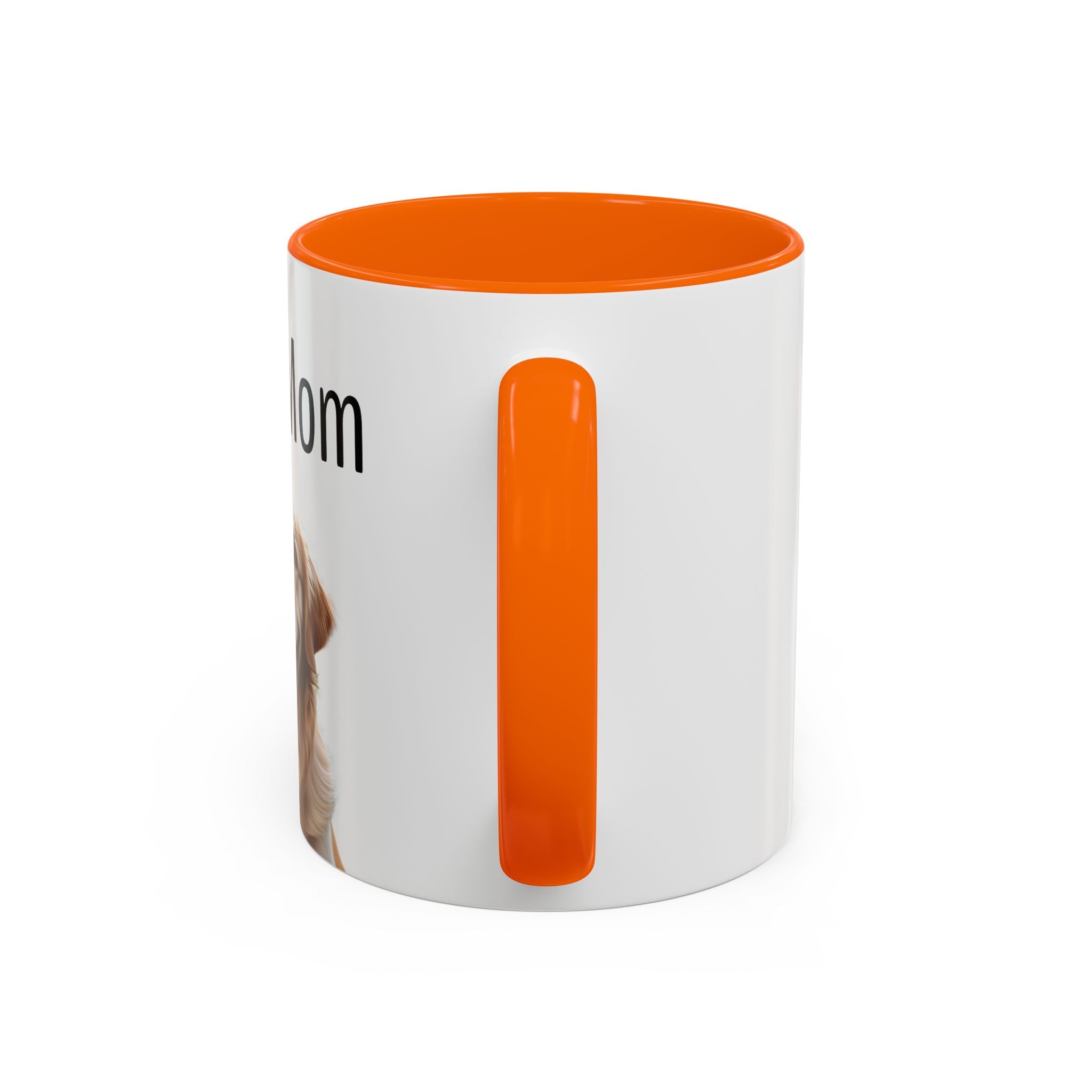 'Dog Mom' Golden Retriever Mug