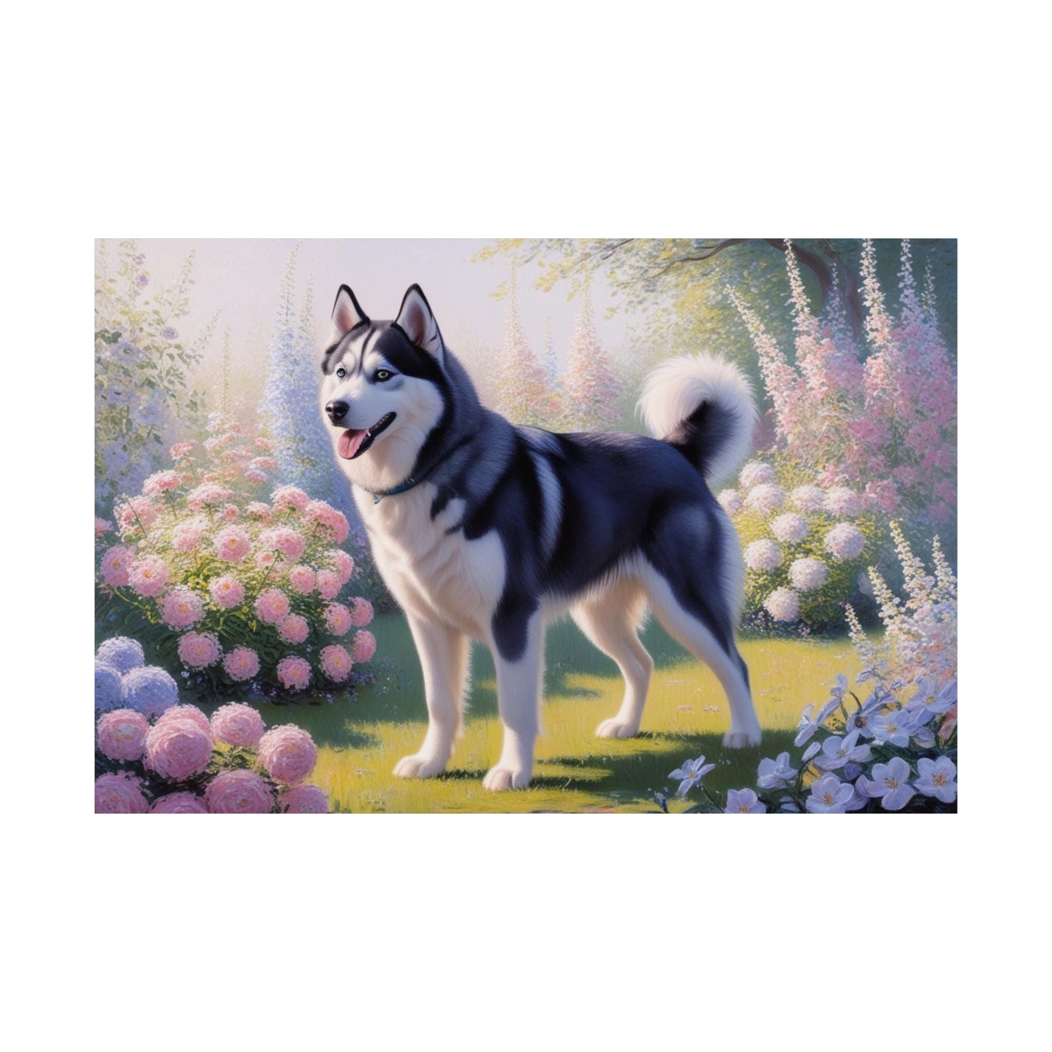 Alaskan Husky- Garden Collection