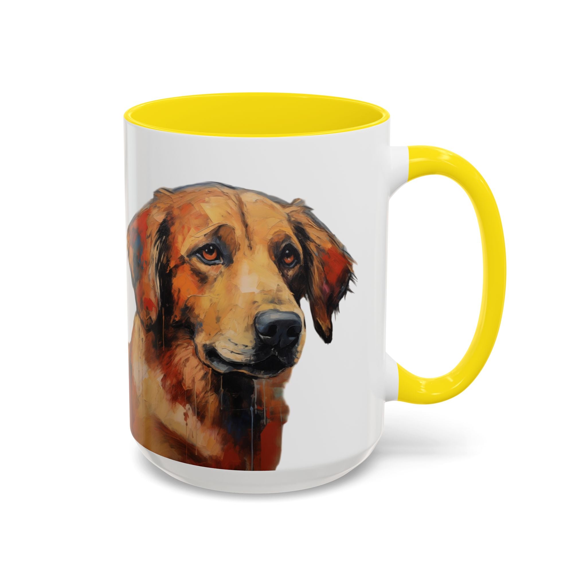 Abstract Collection Golden Retriever Mug