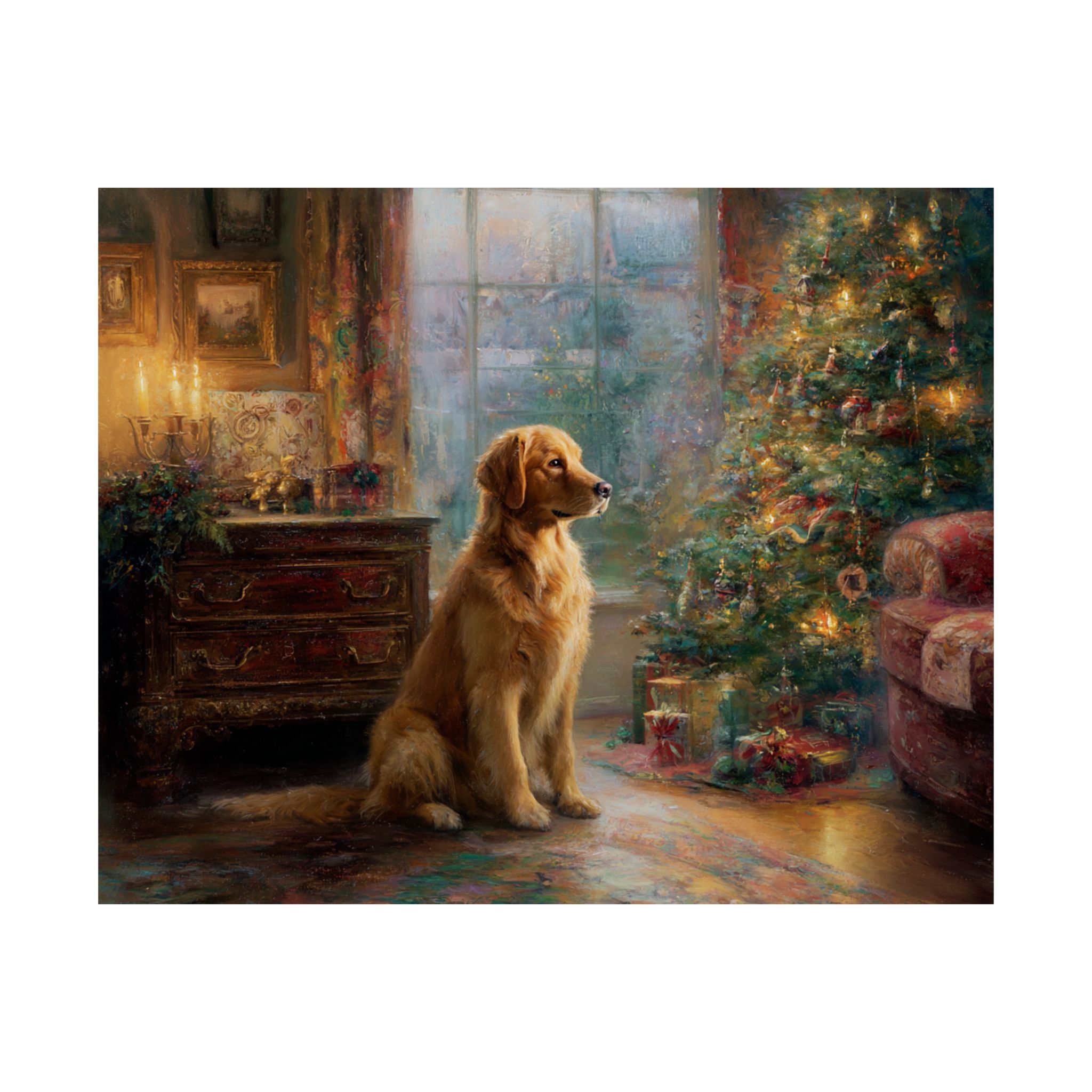Golden Retriever 5- Cozy Christmas Collection