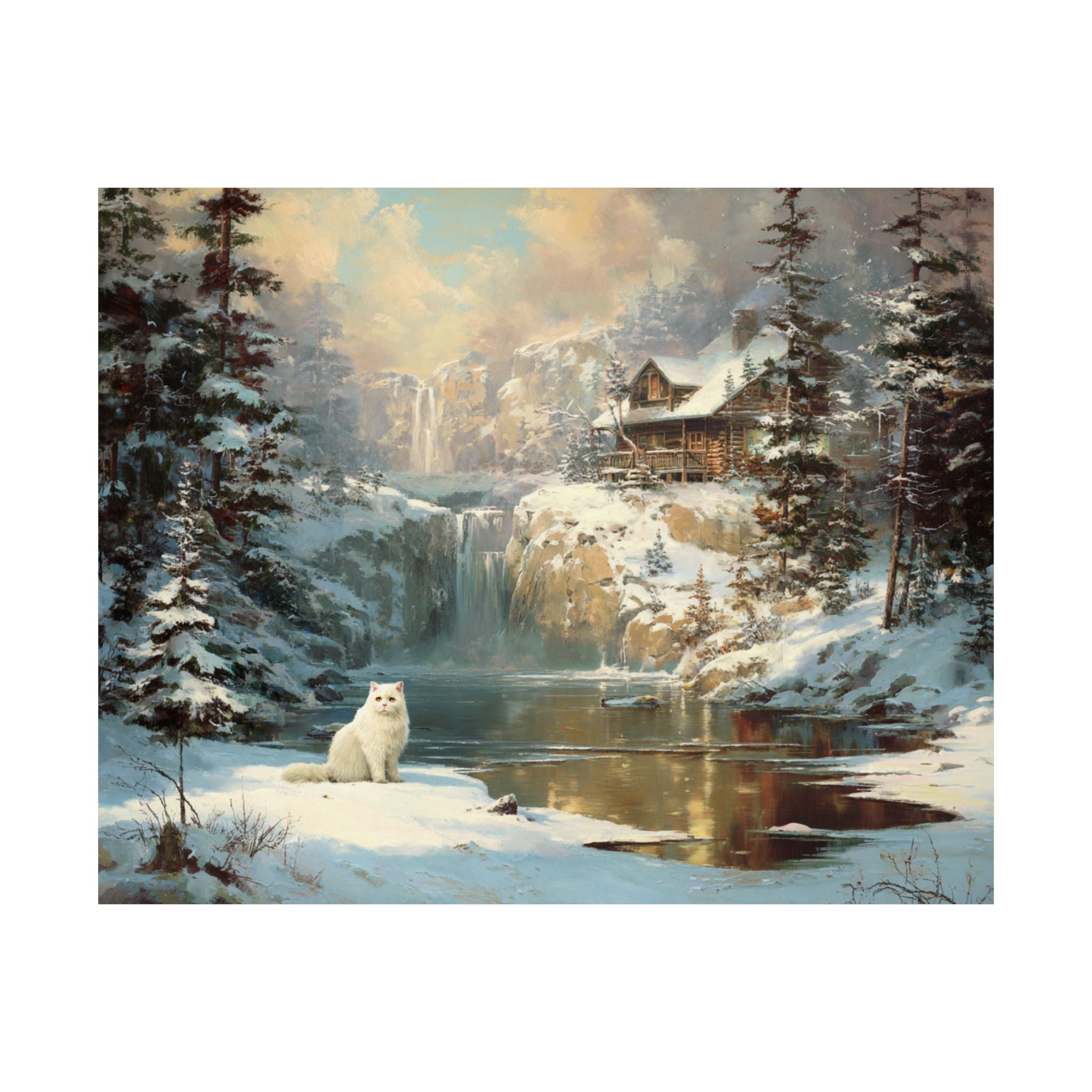 Persian Cat 4- Winter Whiskers Collection