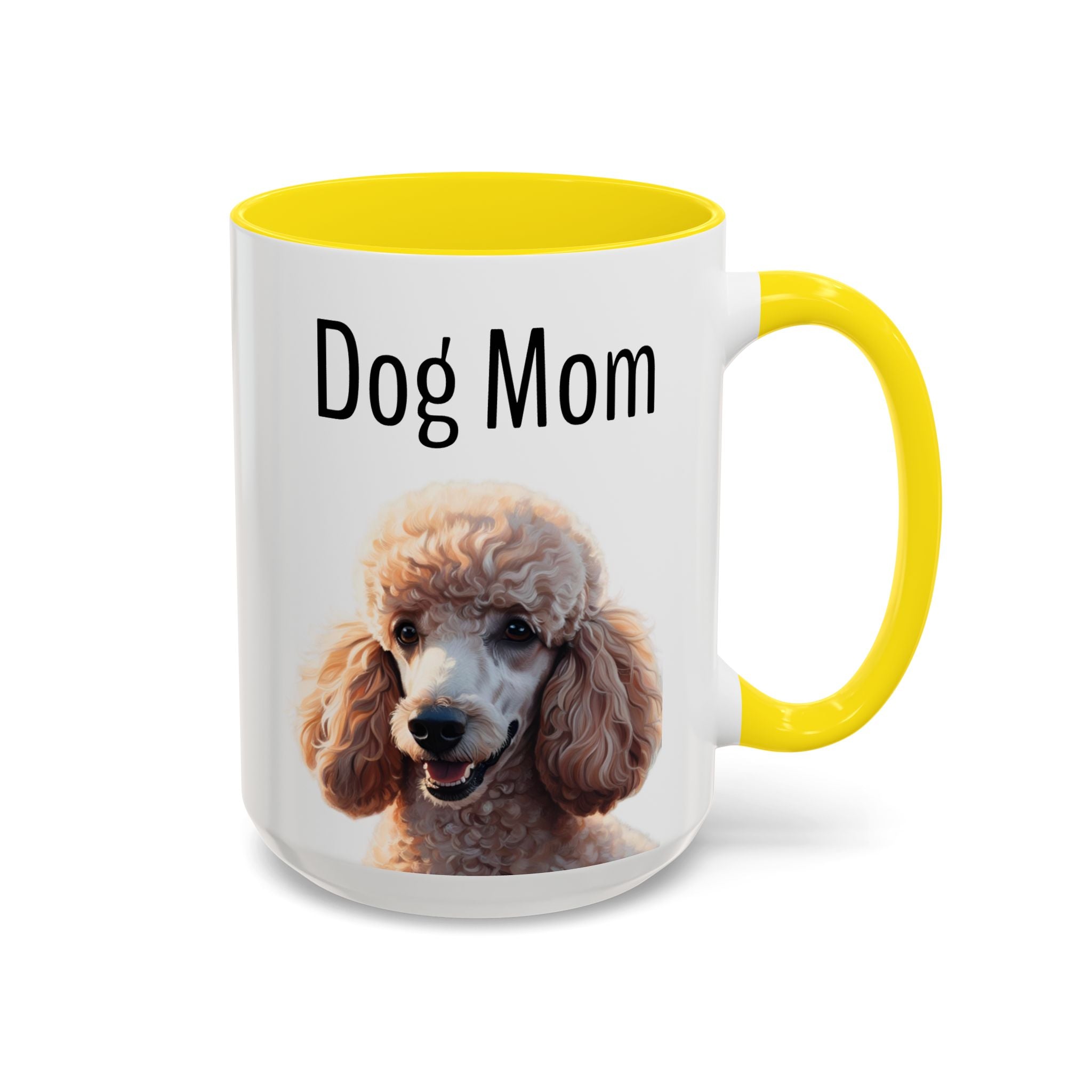 'Dog Mom' Poodle Mug