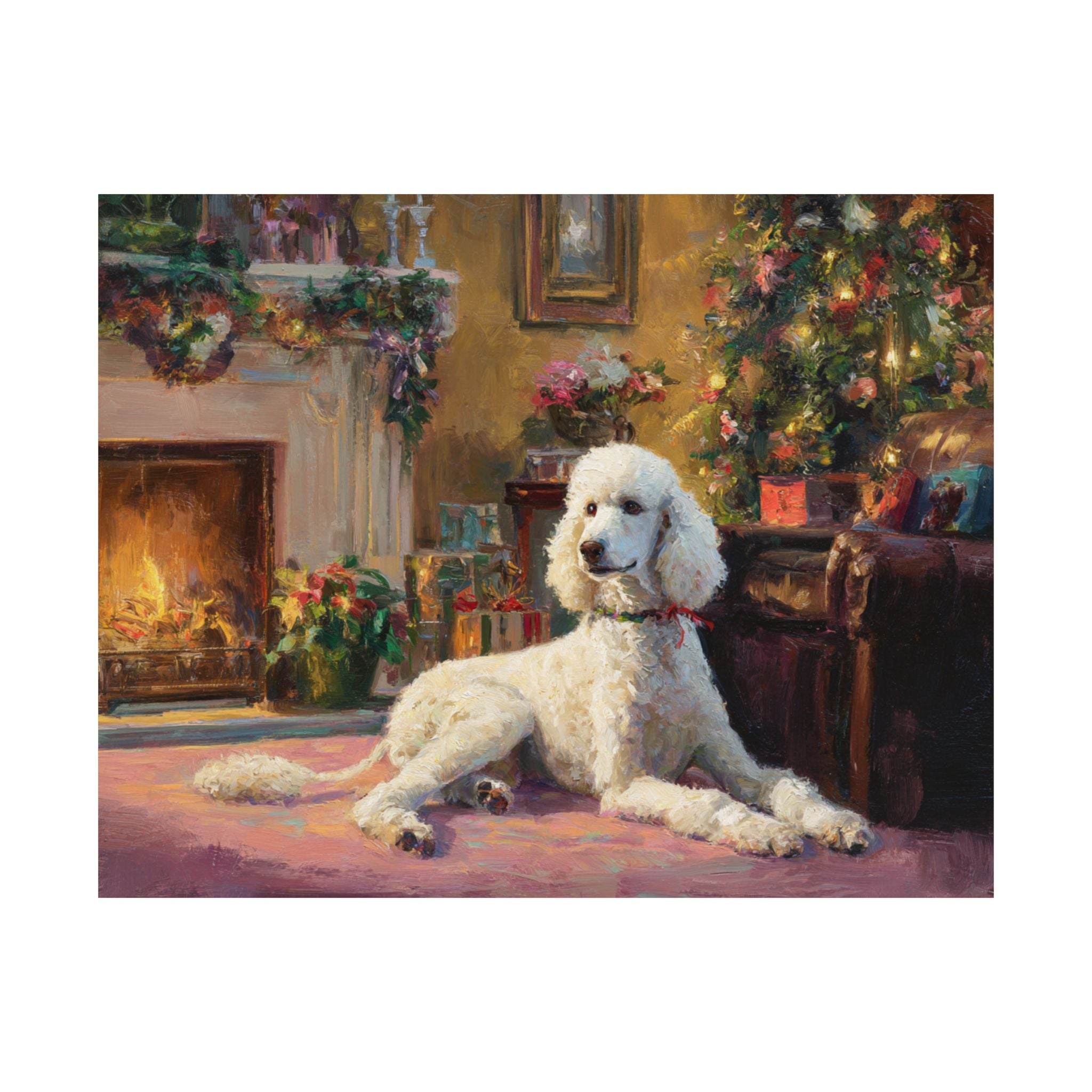 Poodle 6- Cozy Christmas Collection