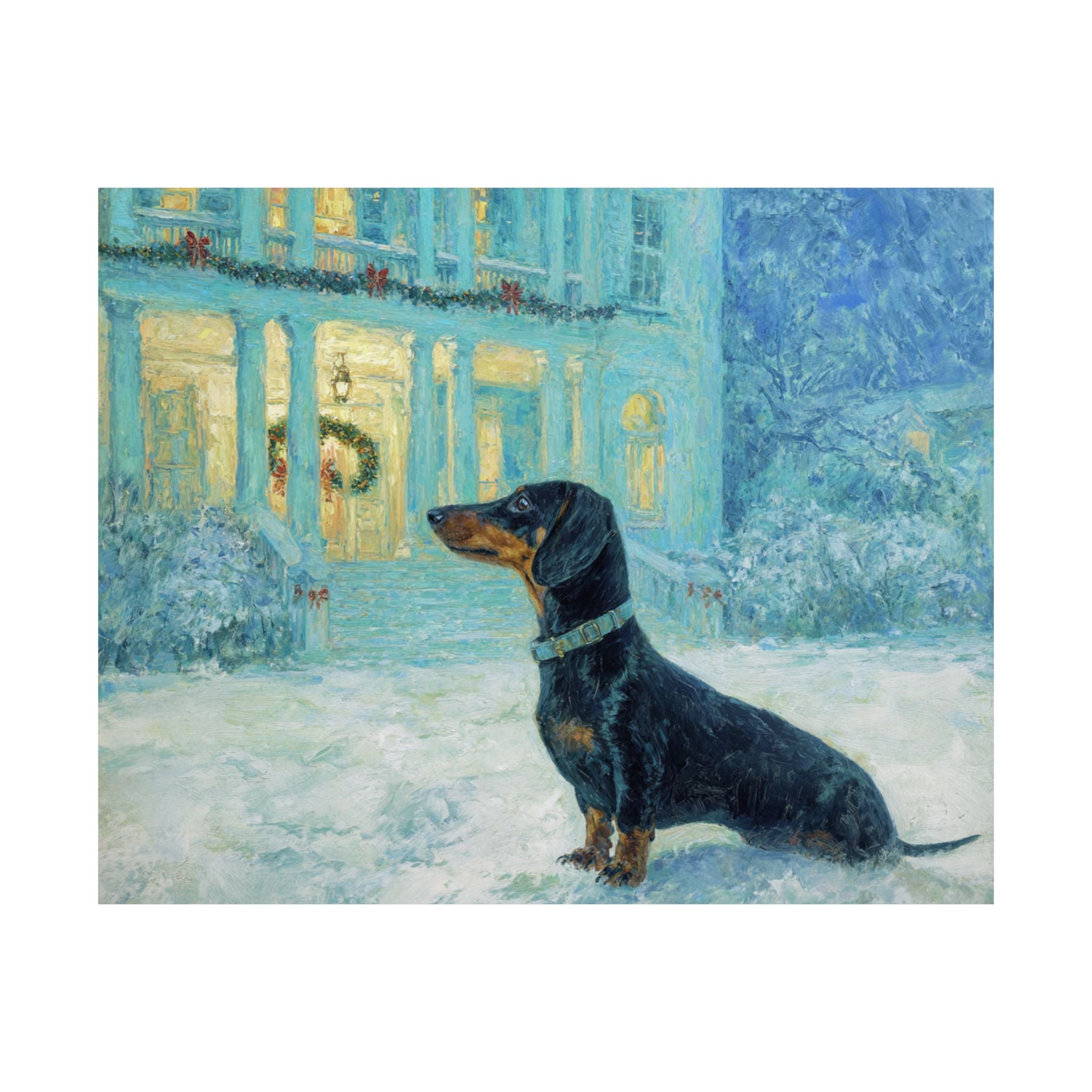 Dachshund 1- Home for the Holidays Collection