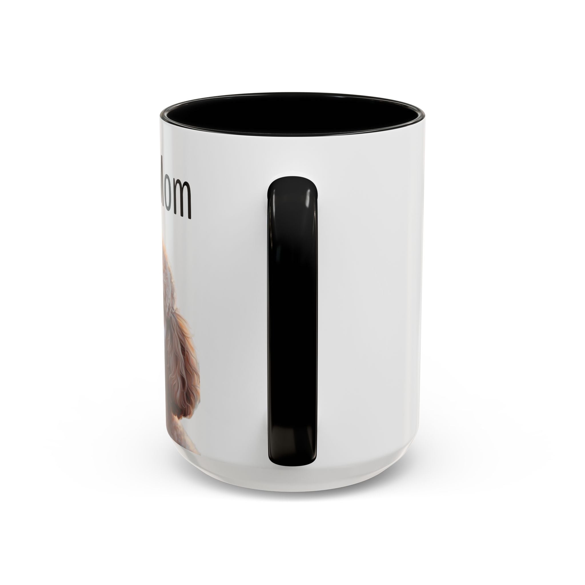 'Dog Mom' Poodle Mug