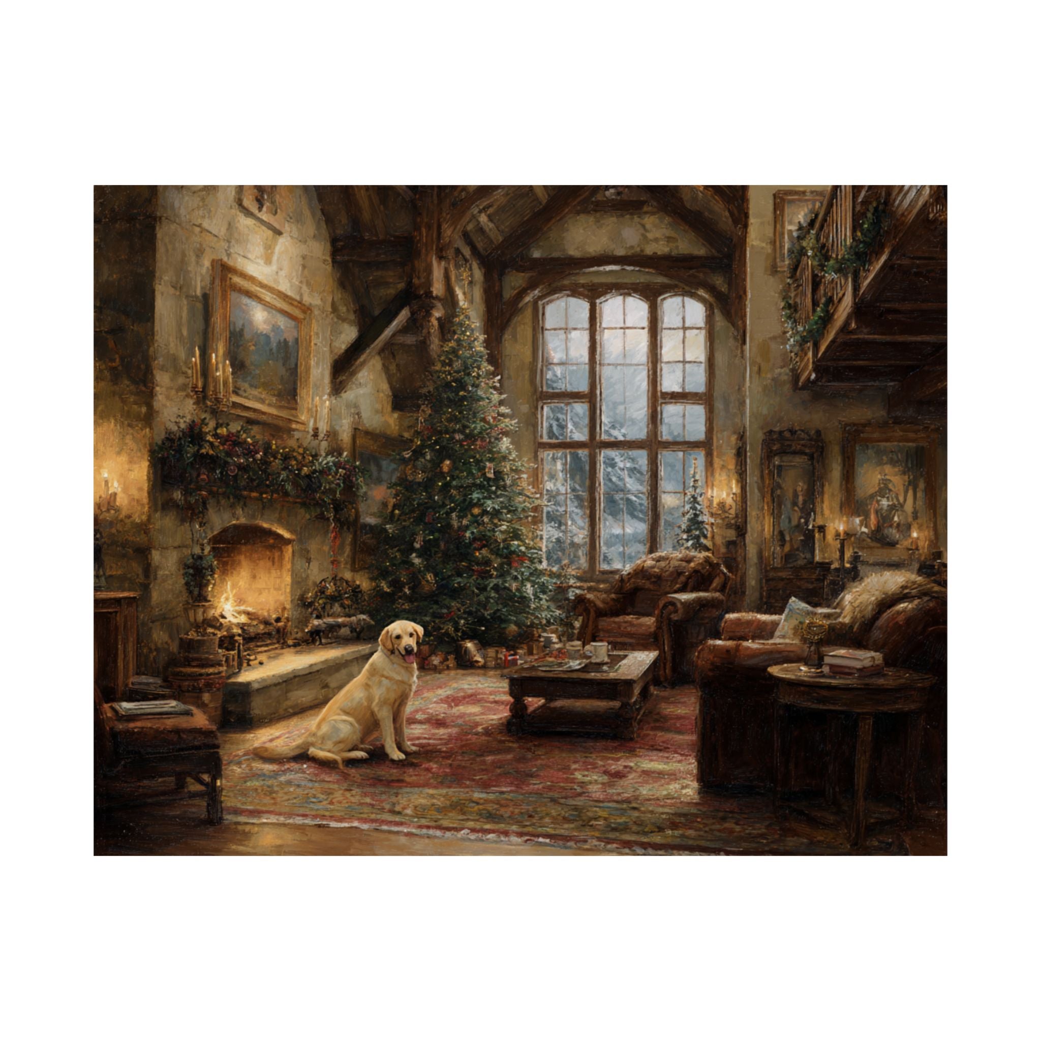 Labrador 1- Cozy Christmas Collection