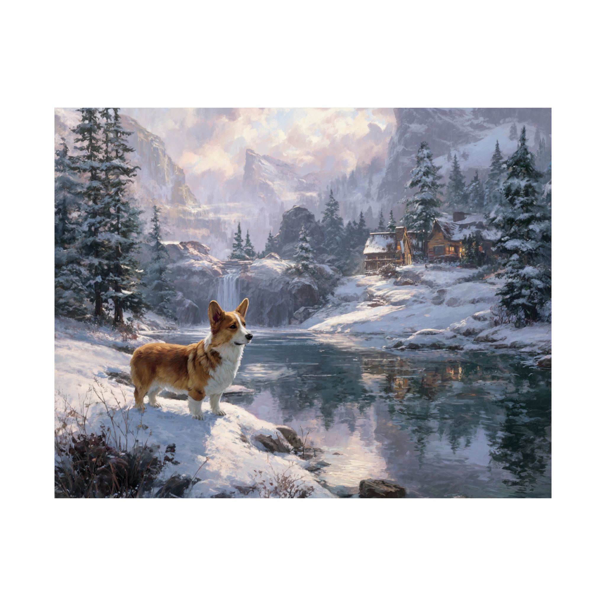 Welsh Corgi 7- Winter Whiskers Collection