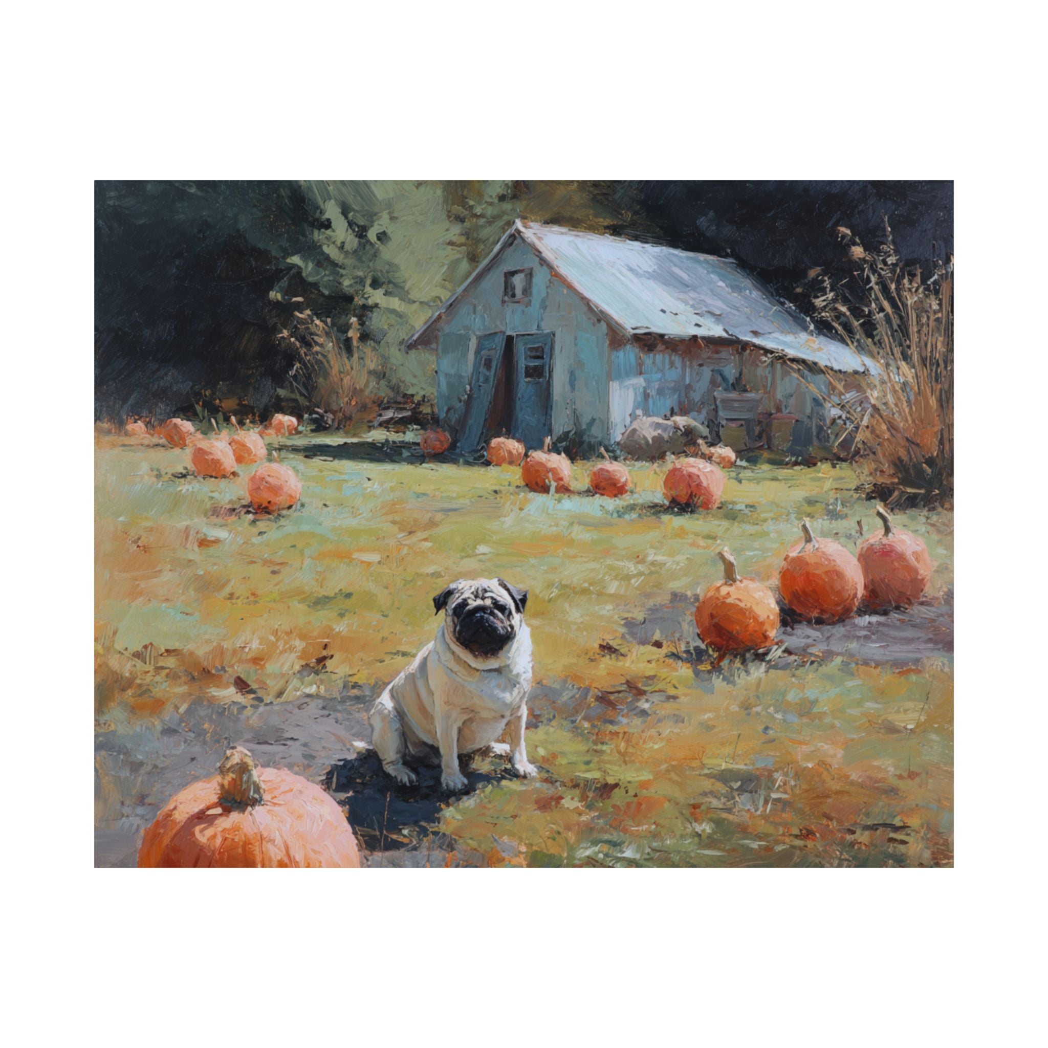 Pug 2- Pumpkin Patch Collection