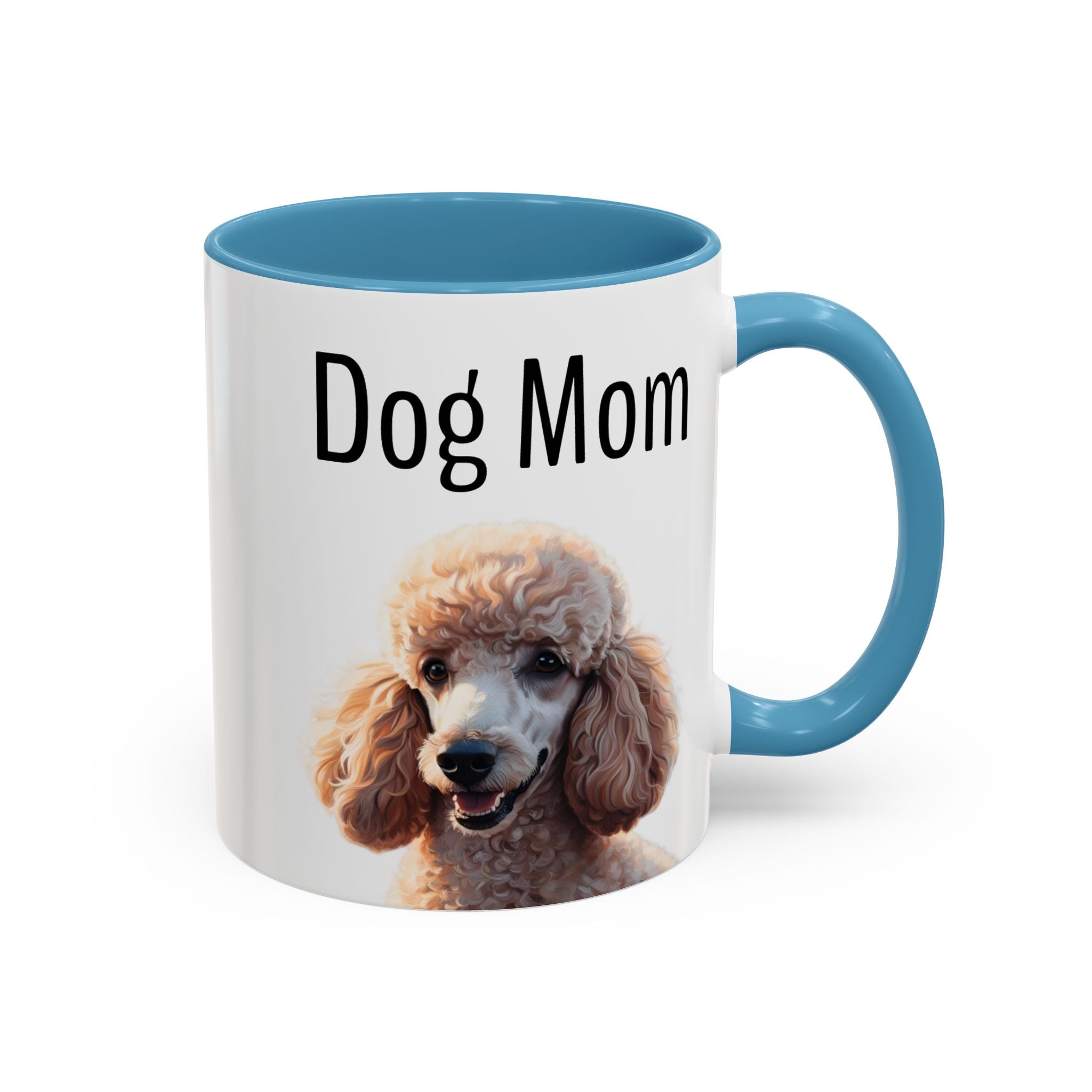 'Dog Mom' Poodle Mug