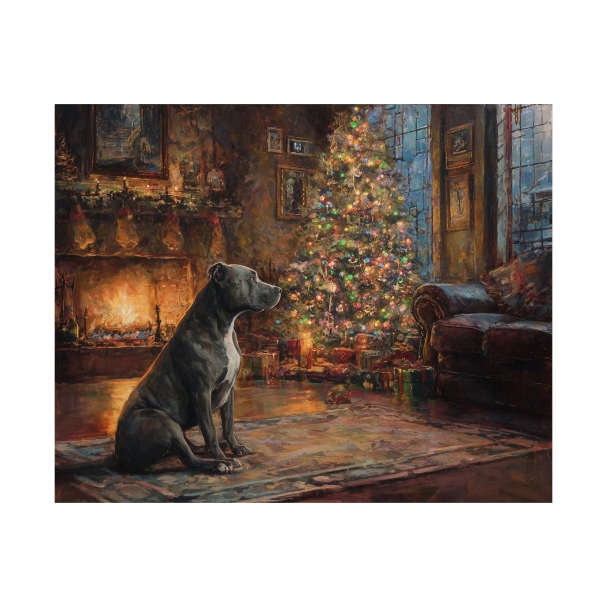 Pitbull 1- Cozy Christmas Collection