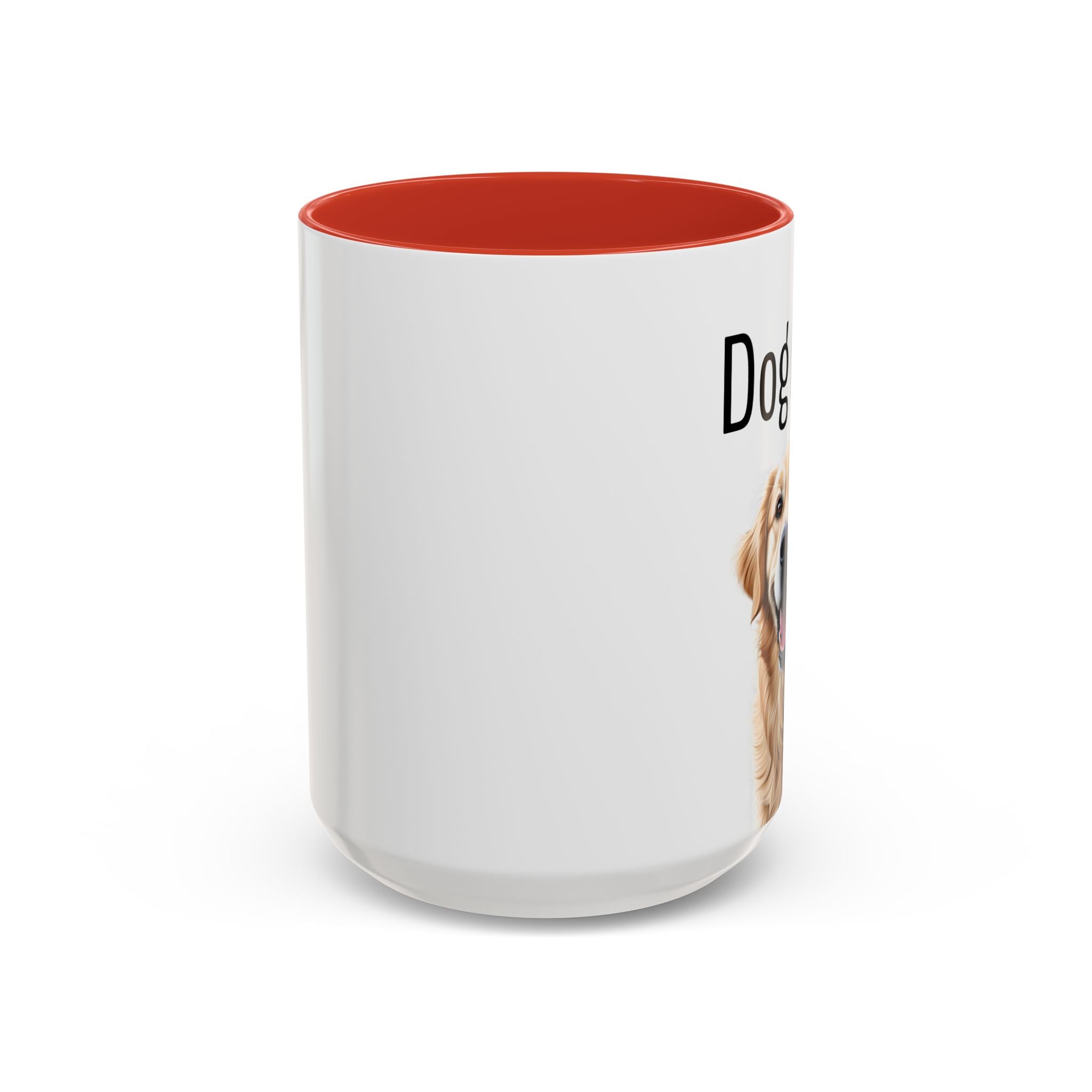 'Dog Mom' Golden Retriever Mug