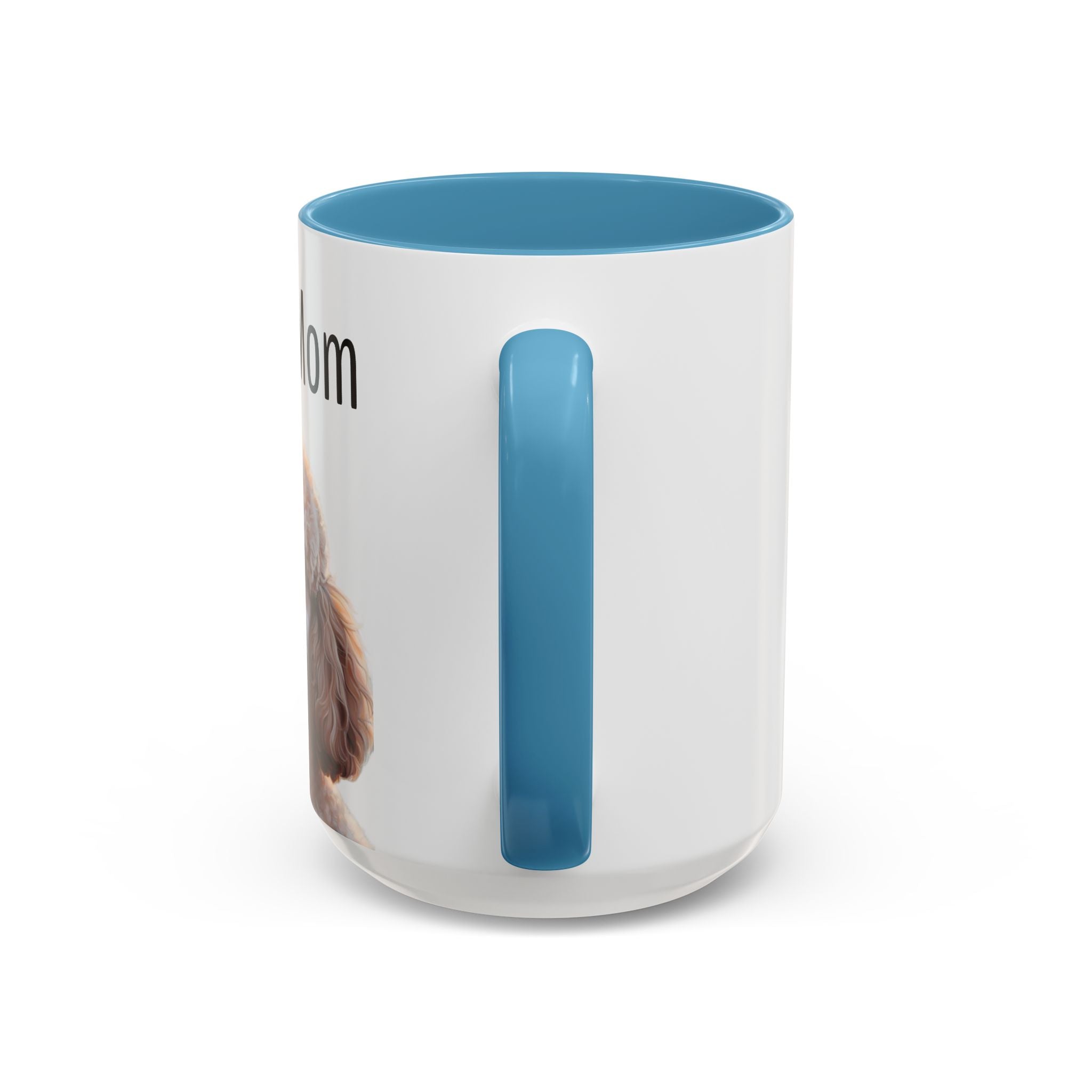 'Dog Mom' Poodle Mug